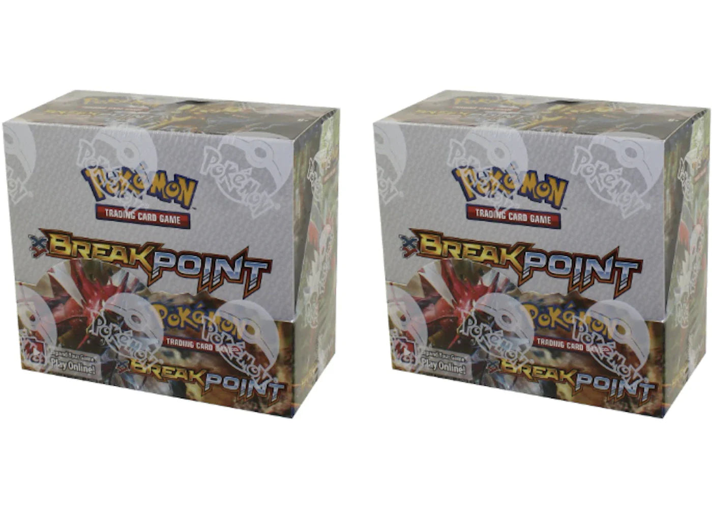 Pokémon 2016 Pokemon XY BREAKpoint Booster Box 2X Lot
