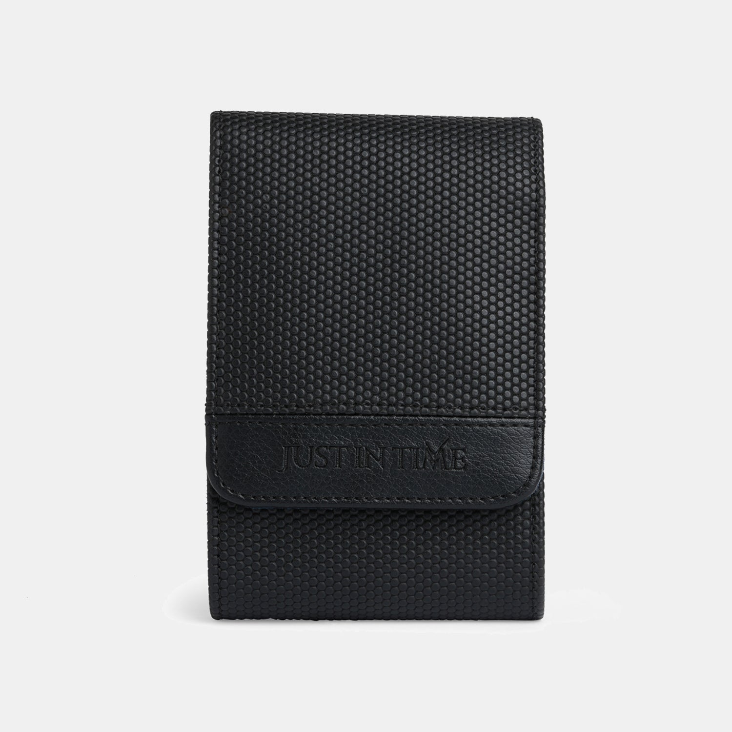Black Leather Single Watch Pouch Organizer