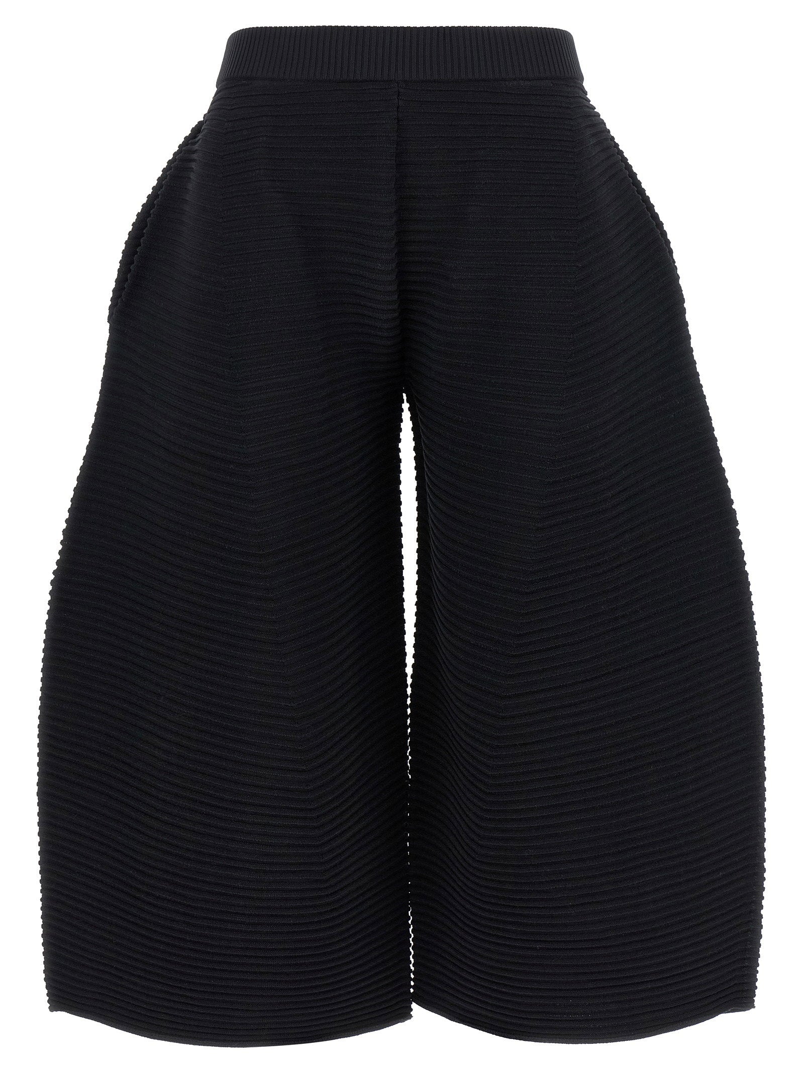 Issey Miyake Corrugated Knit Pants