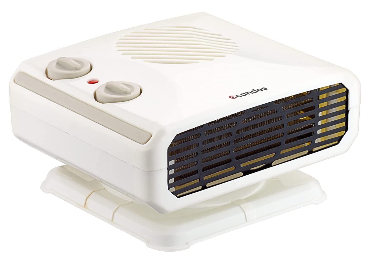Candes Inova All in One Silent Blower Fan Room Heater Ideal for Small and Medium Areas, 2000 W (Ivory)