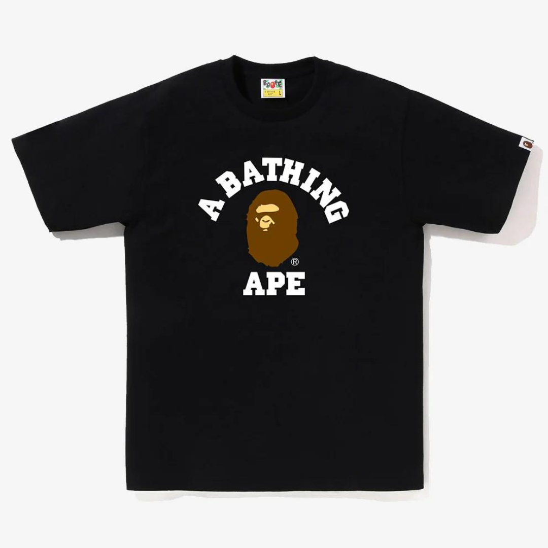 My Store Bape College Tee Black