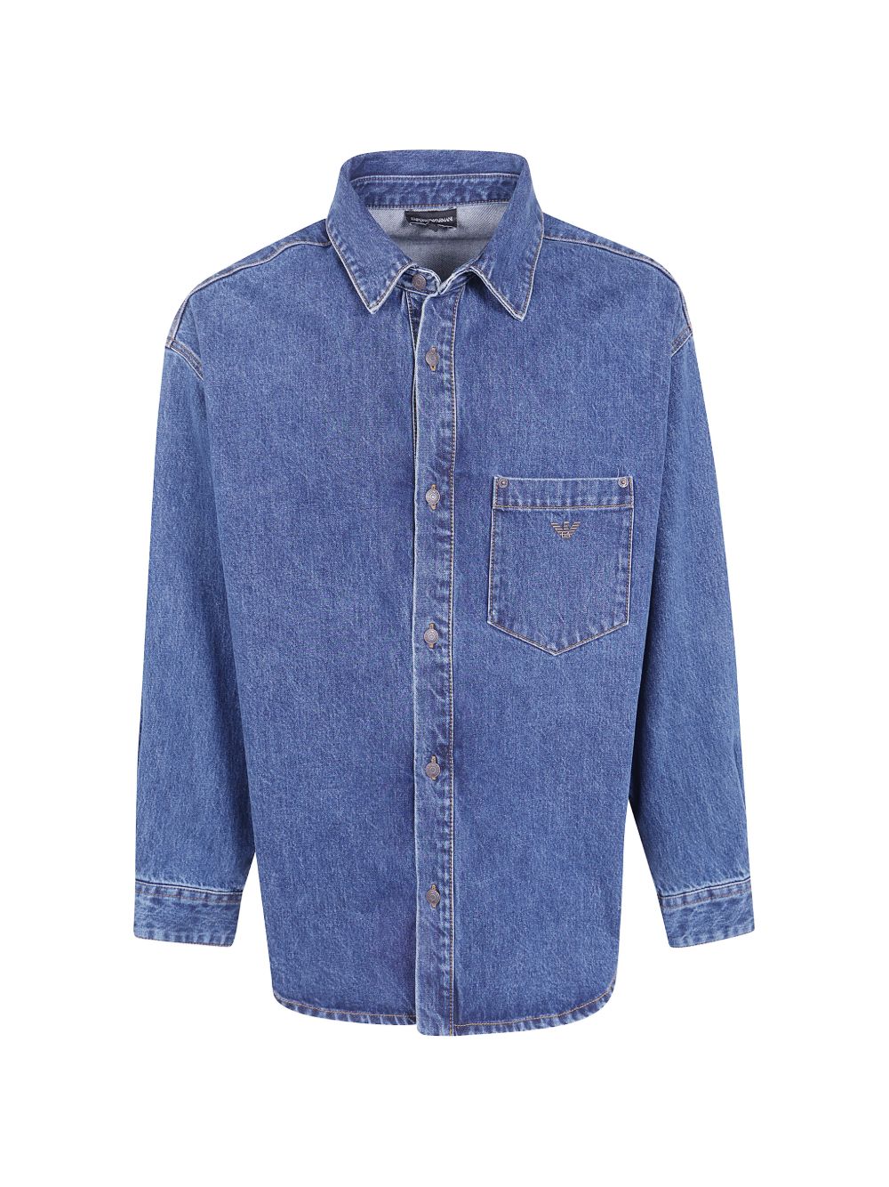 Emporio Armani Shirts NAVY – 100% Cotton