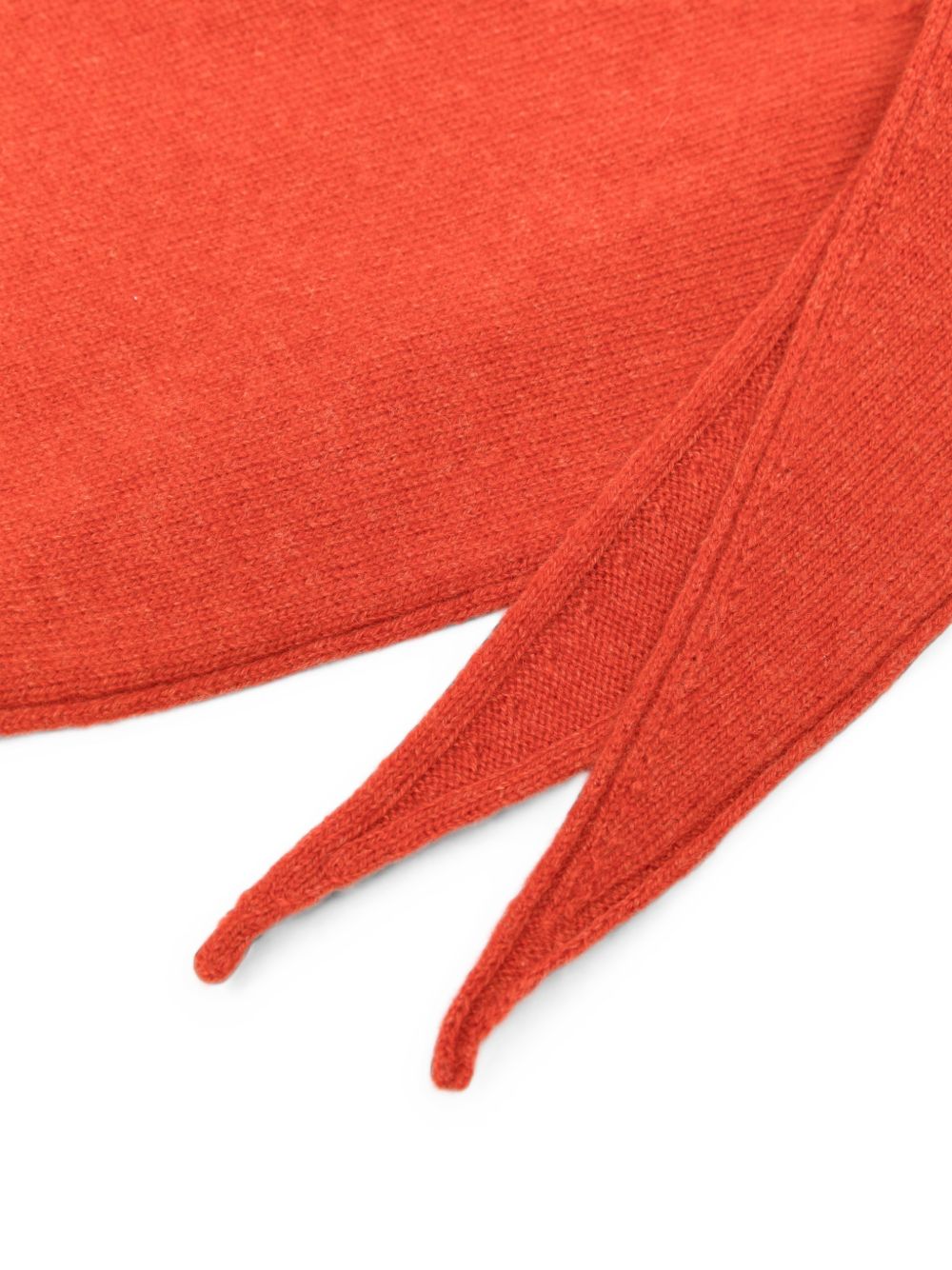 CT PLAGE Hats ORANGE – 100% Cashmere - view 2