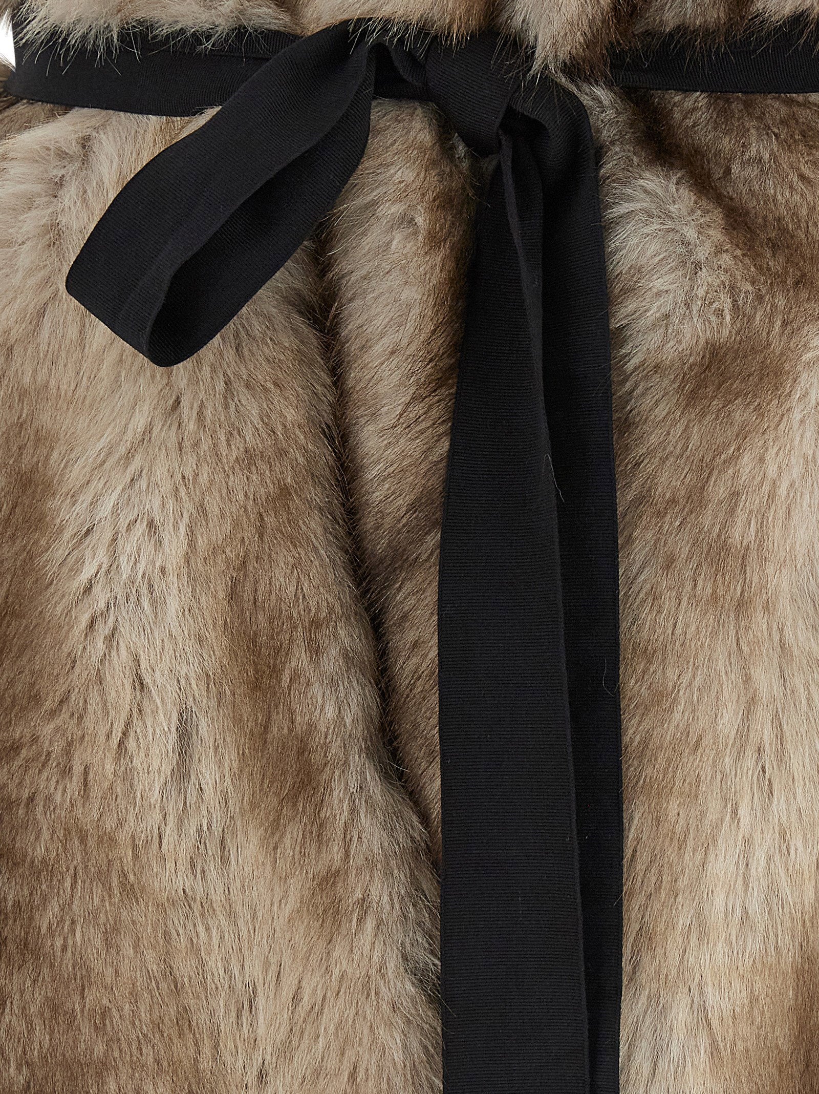 Nude Eco-fur Stole – 100% polyester - view 4
