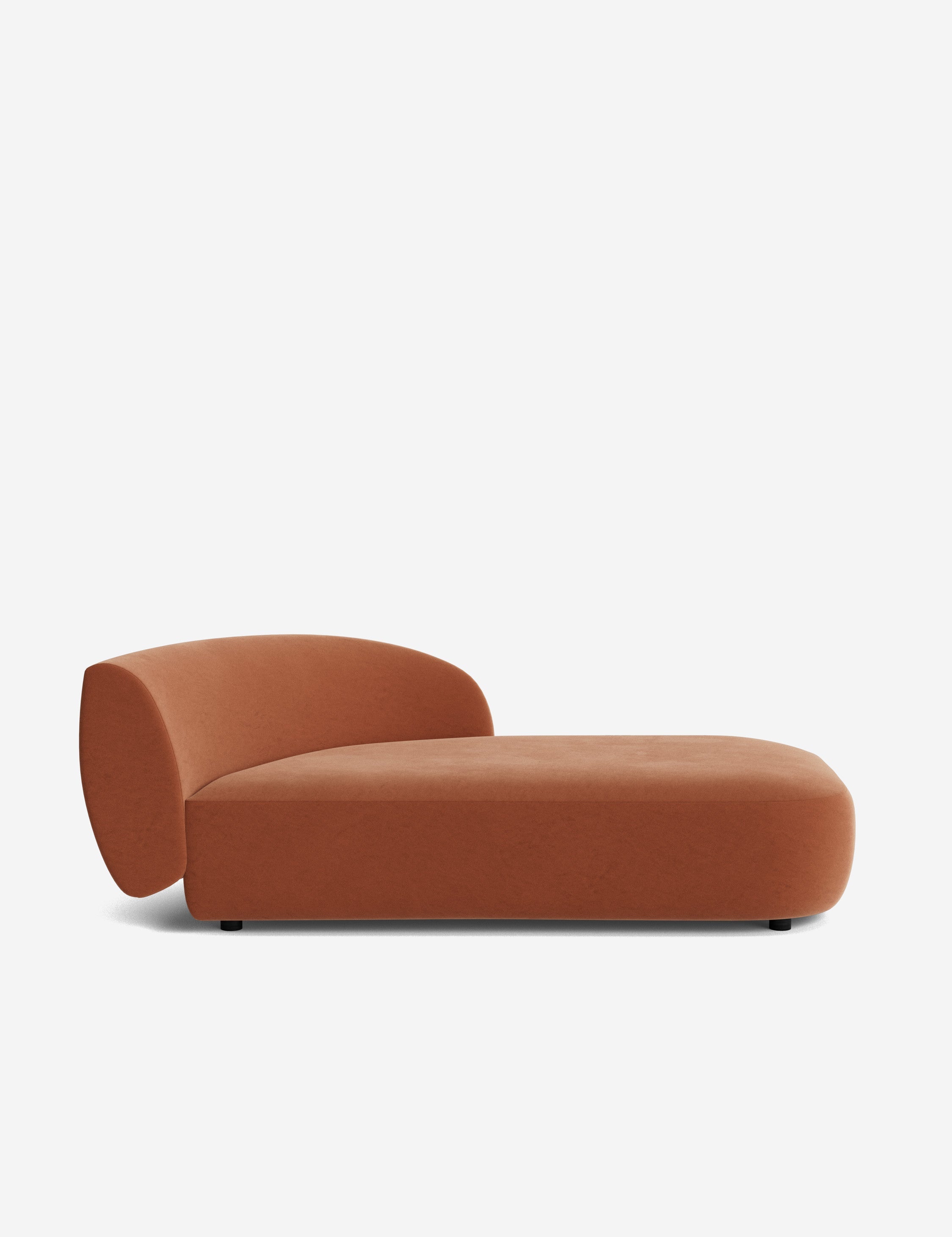 Lulu and Georgia Claret Modular Right Chaise - view 43