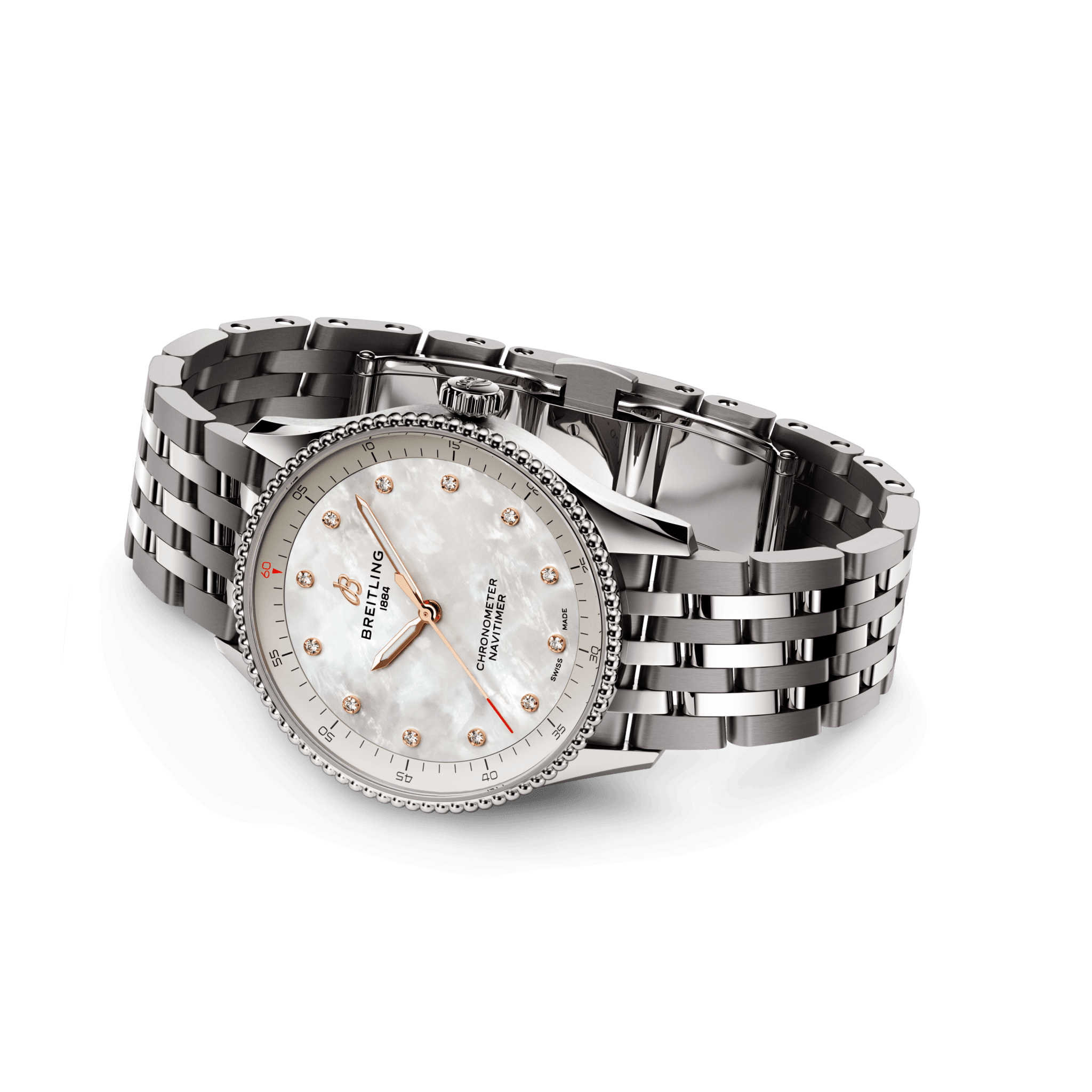Breitling Navitimer Mother of Pearl Dial Unisex 32mm - view 2
