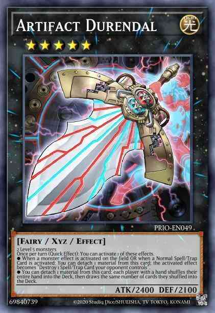 Yu-Gi-Oh! Artifact Durendal - PRIO-EN049 - Ultimate Rare - Unlimited