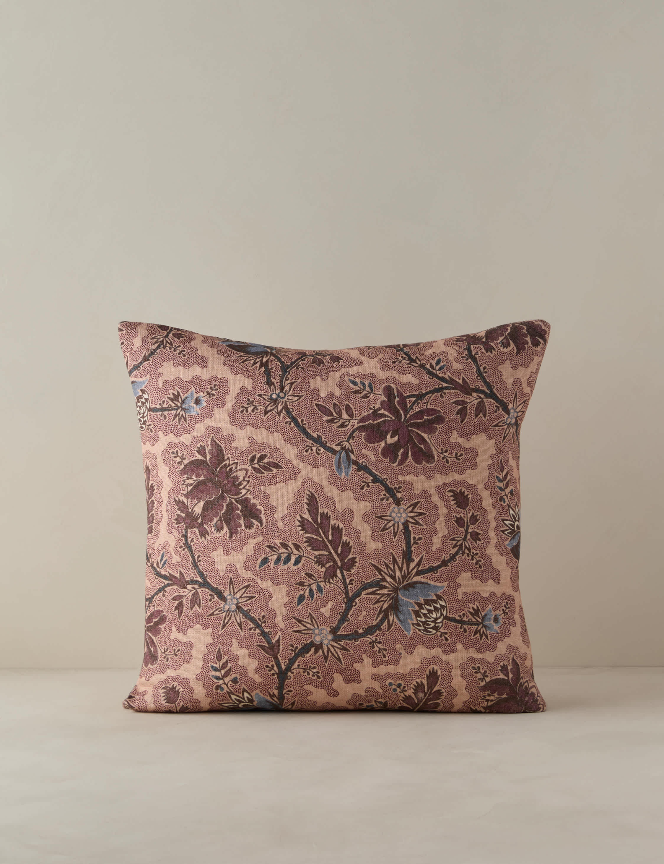 Lulu and Georgia Brubeck Linen Pillow – Blush - view 2