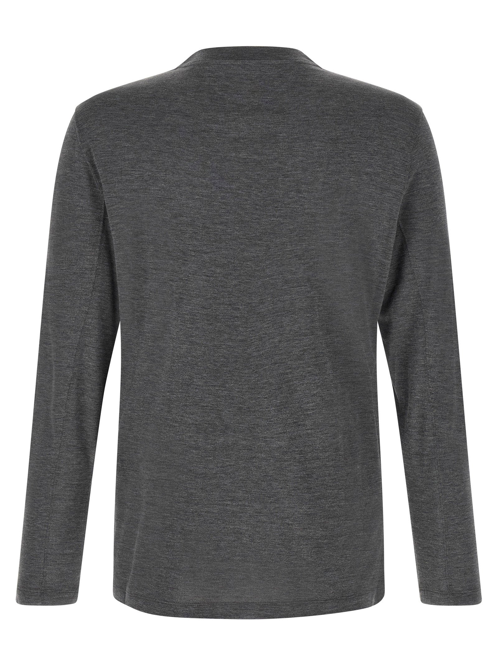 Brunello Cucinelli Silk And Cotton T-shirt – 62% silk, 38% cotton - view 2