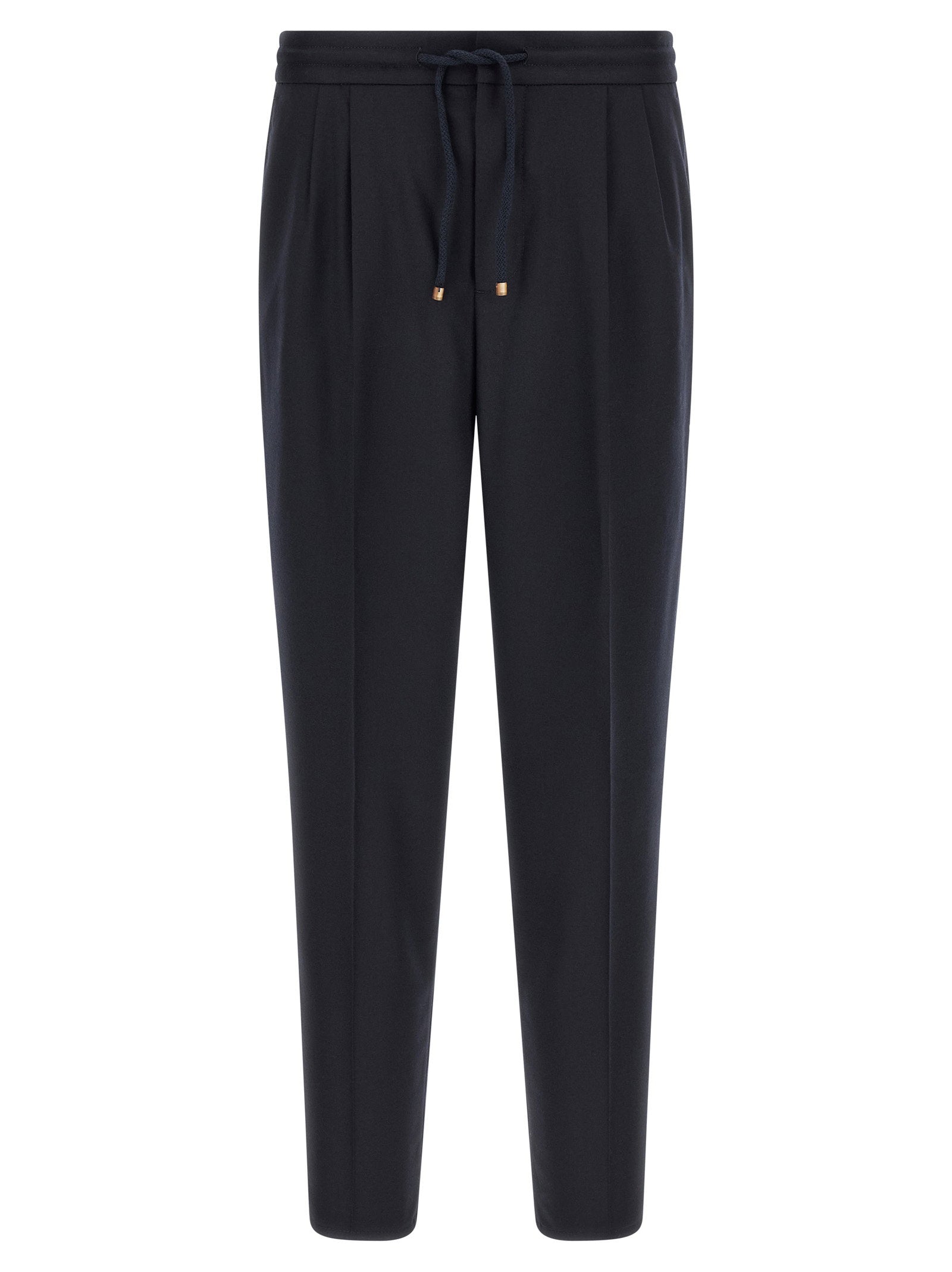 Brunello Cucinelli Wool Flannel Pants – 100% virgin wool