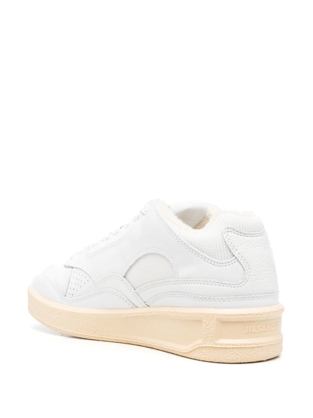 Jil Sander Panelled Low-Top Leather Sneakers - view 2
