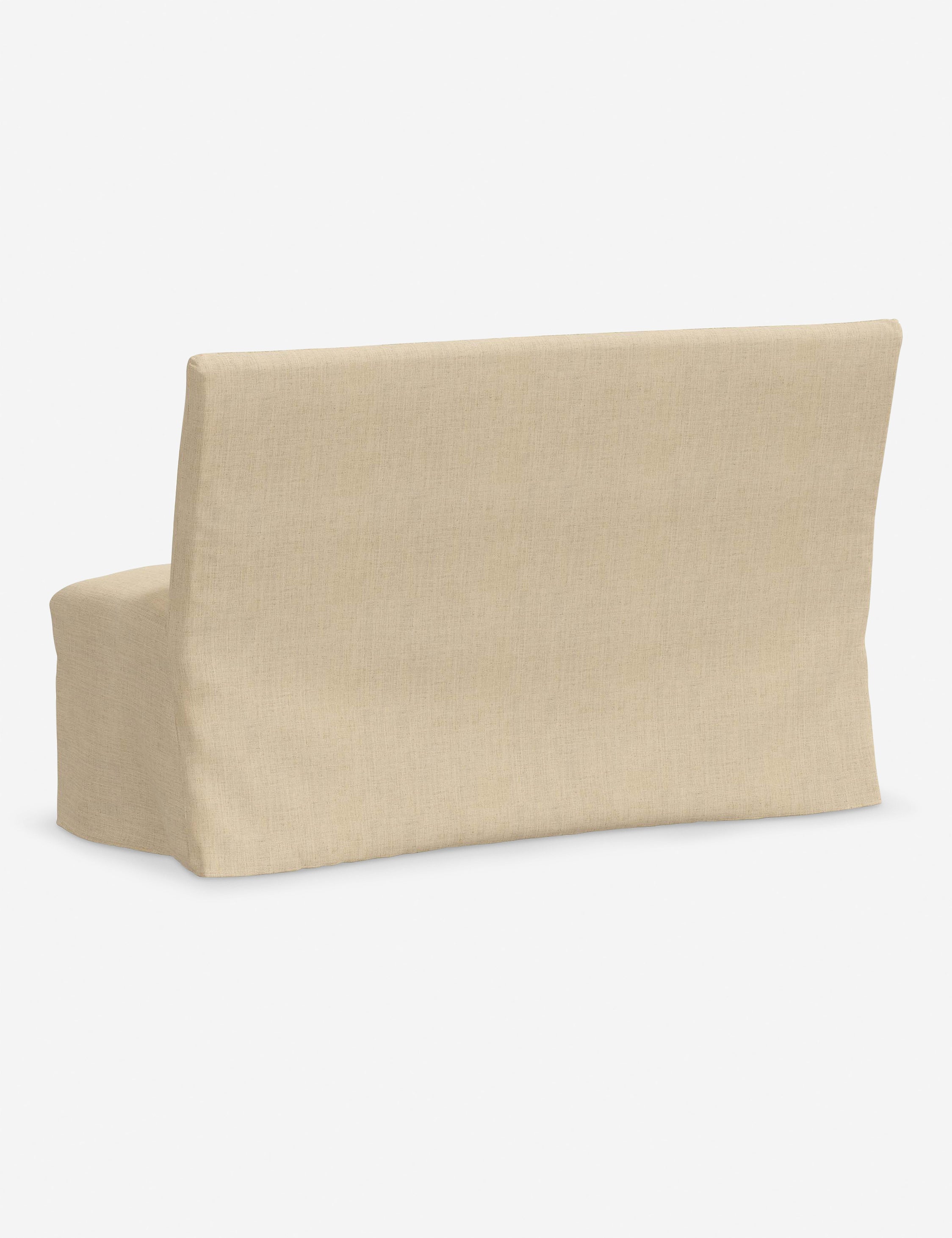 Lulu and Georgia Haddan Slipcover Dining Bench - view 26