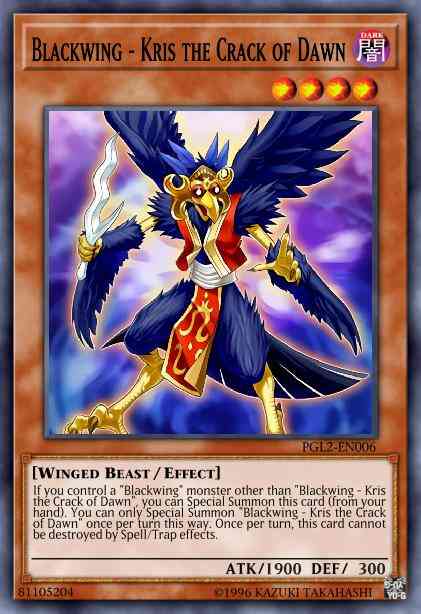 Yu-Gi-Oh! Blackwing - Kris the Crack of Dawn - BLAR-EN061 - Ultra Rare - 1st Edition
