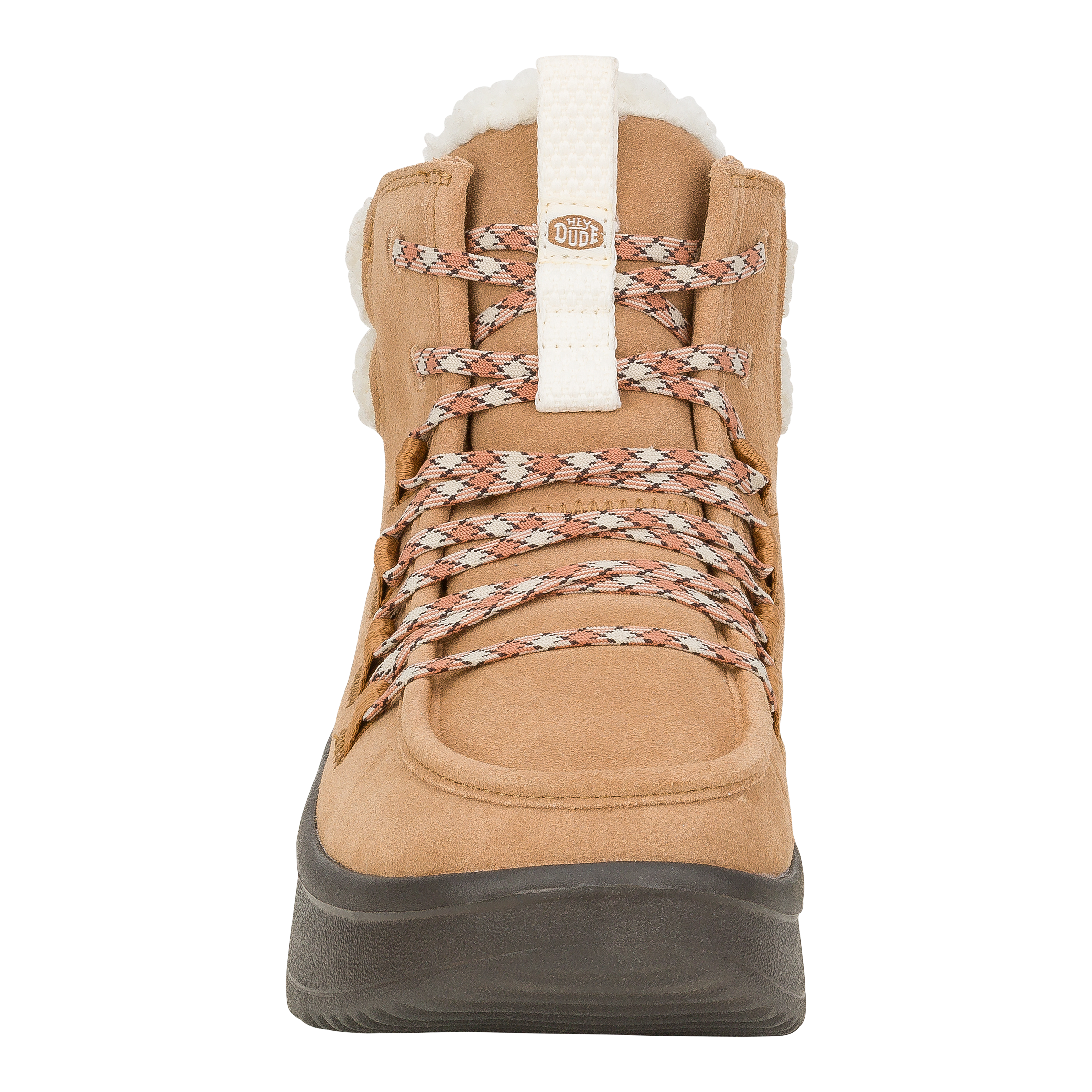 HEYDUDE shoes Wendy Peak Apres Suede Cozy - Chestnut/Black - view 5