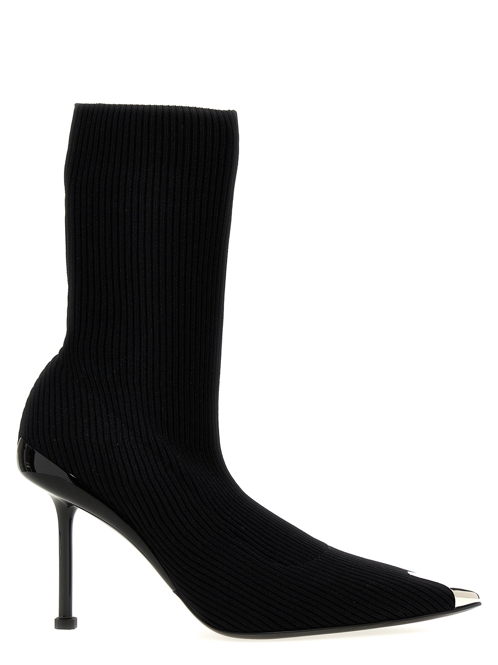 Alexander McQueen Slash Ankle Boots