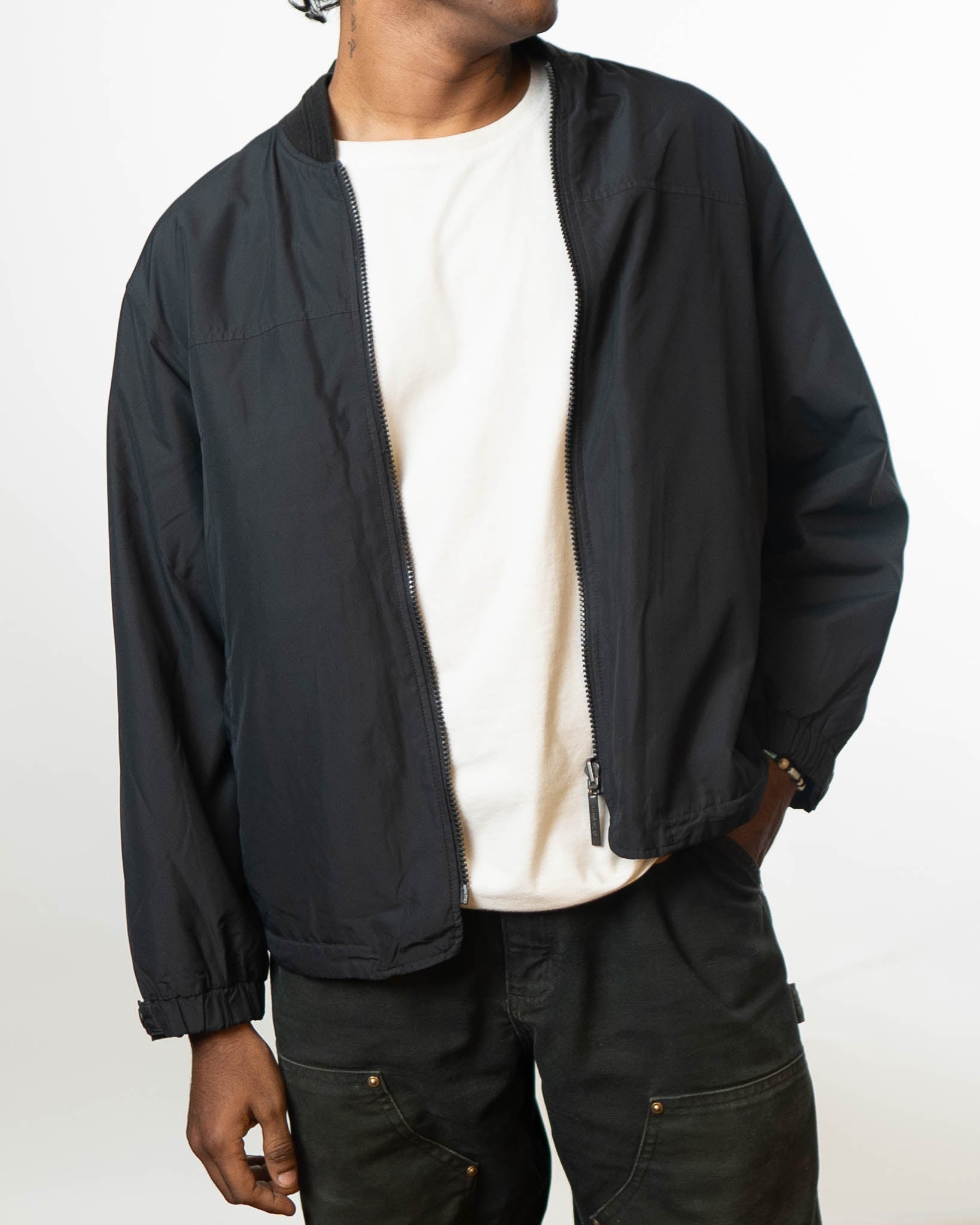 YSL Yves Saint Laurent Twill Teddy Jacket
