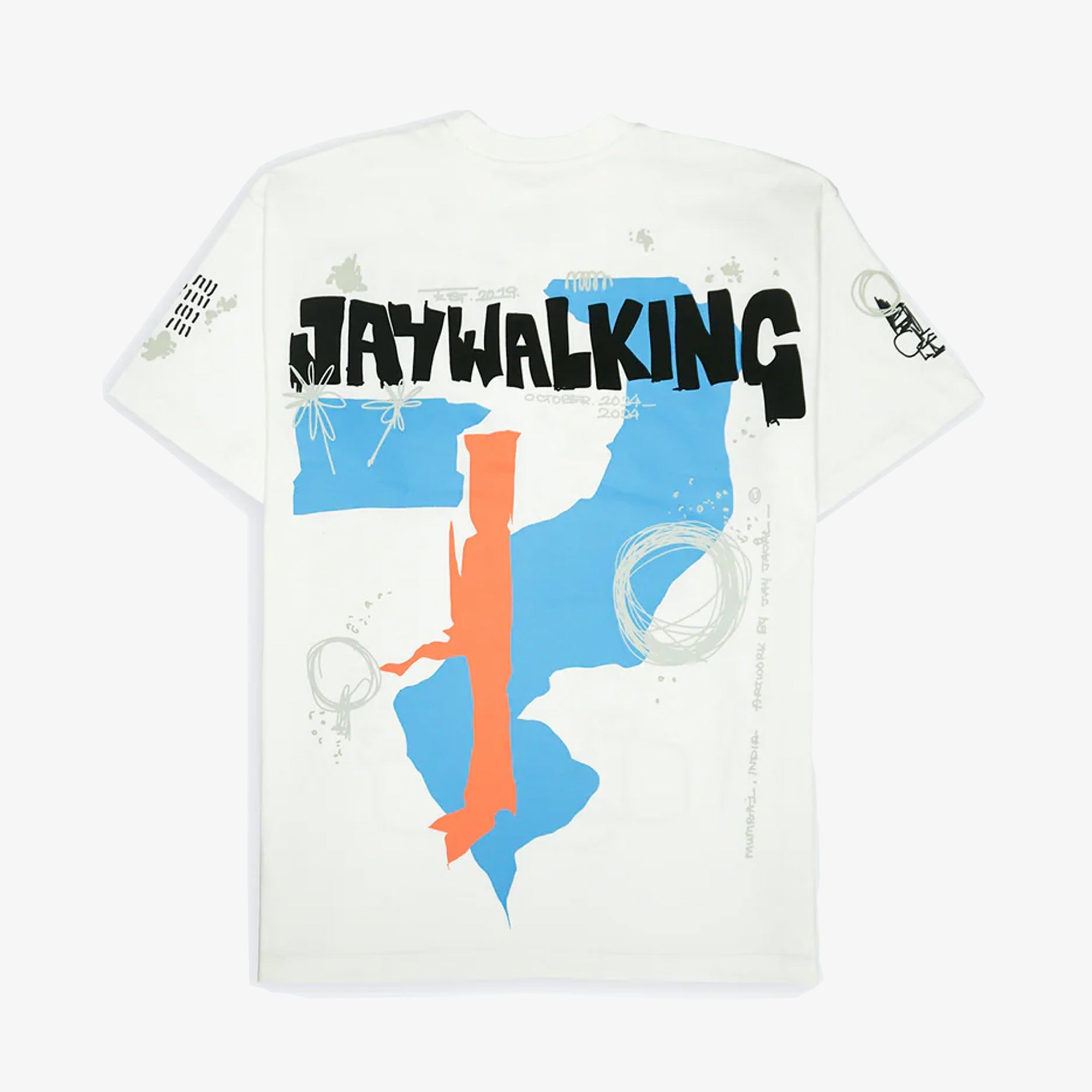 Jaywalking | Art Pro 3.0 T-shirt { White - view 2