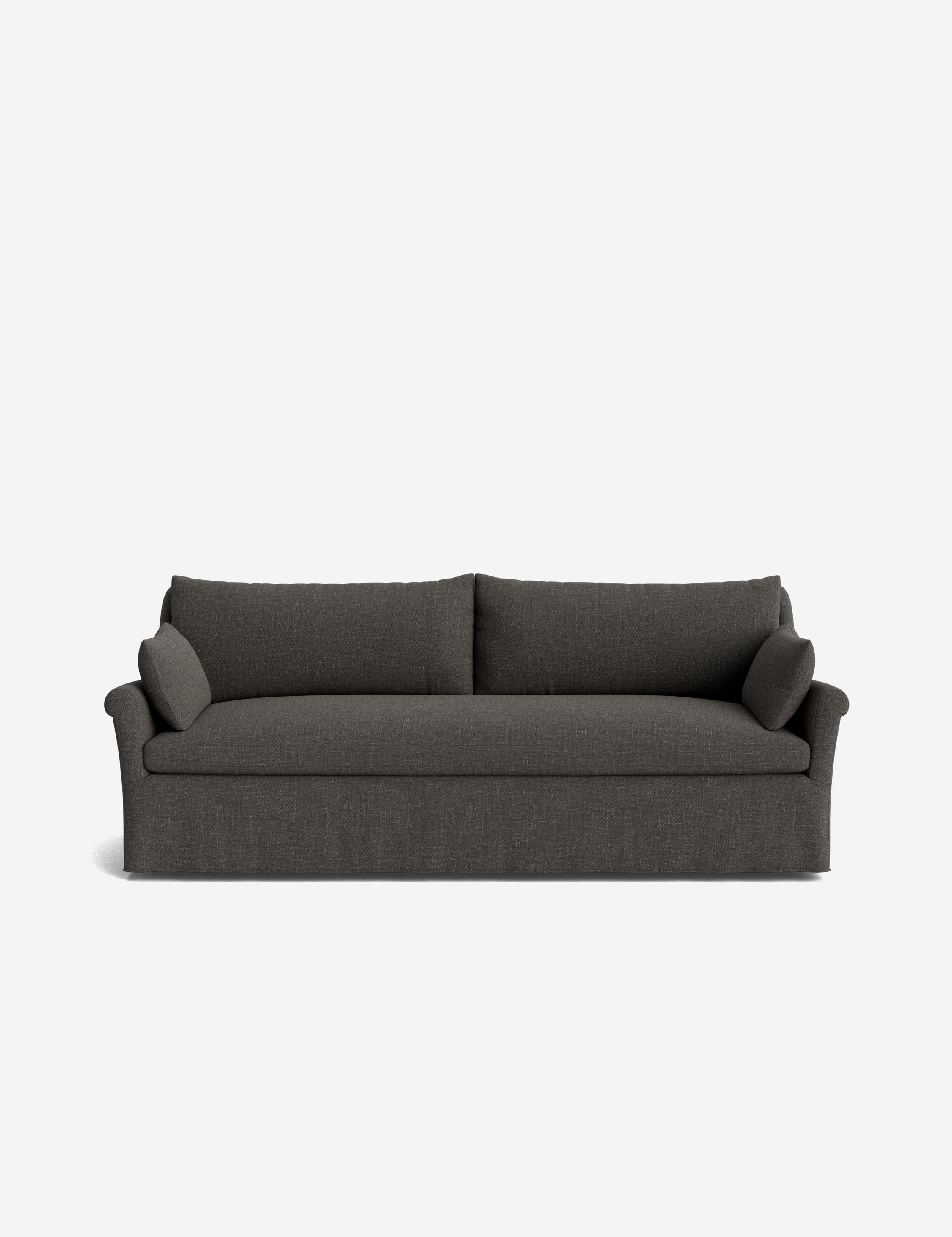 Lulu and Georgia Portola Rolled Arm Slipcover Sofa - view 140