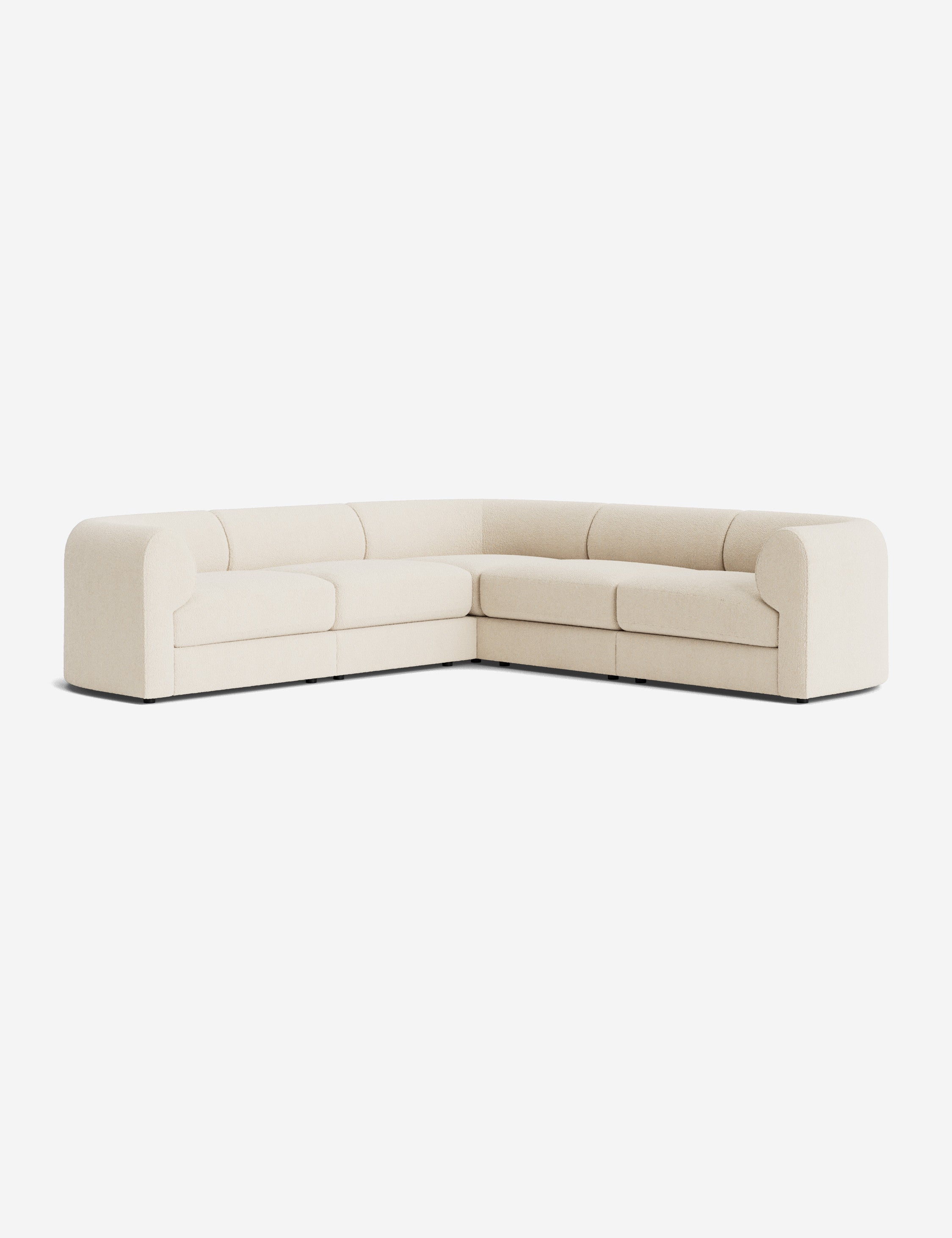 Lulu and Georgia Sergio Modular Corner Sectional Sofa