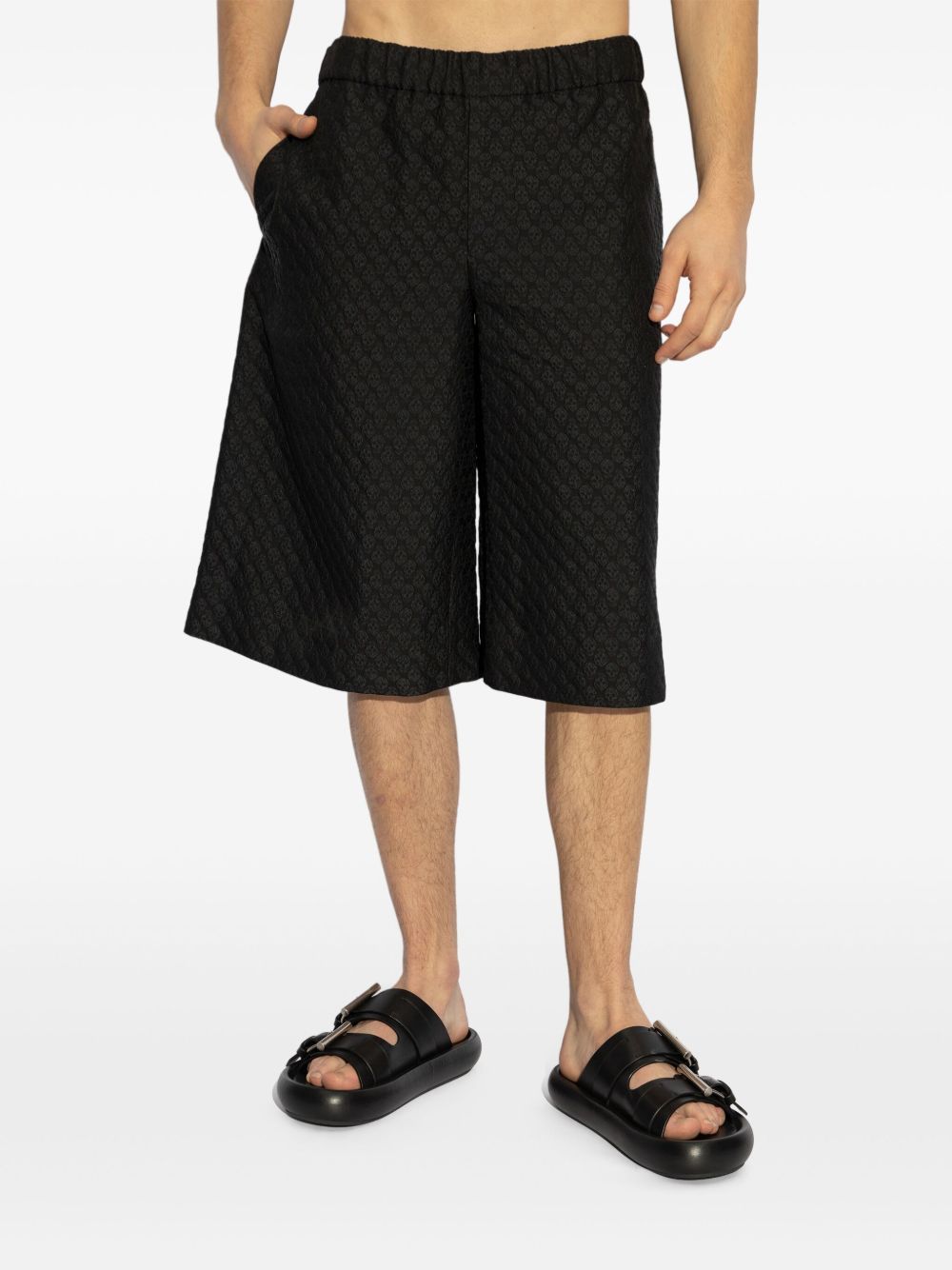 Alexander McQueen Jacquard Bermuda shorts - view 2