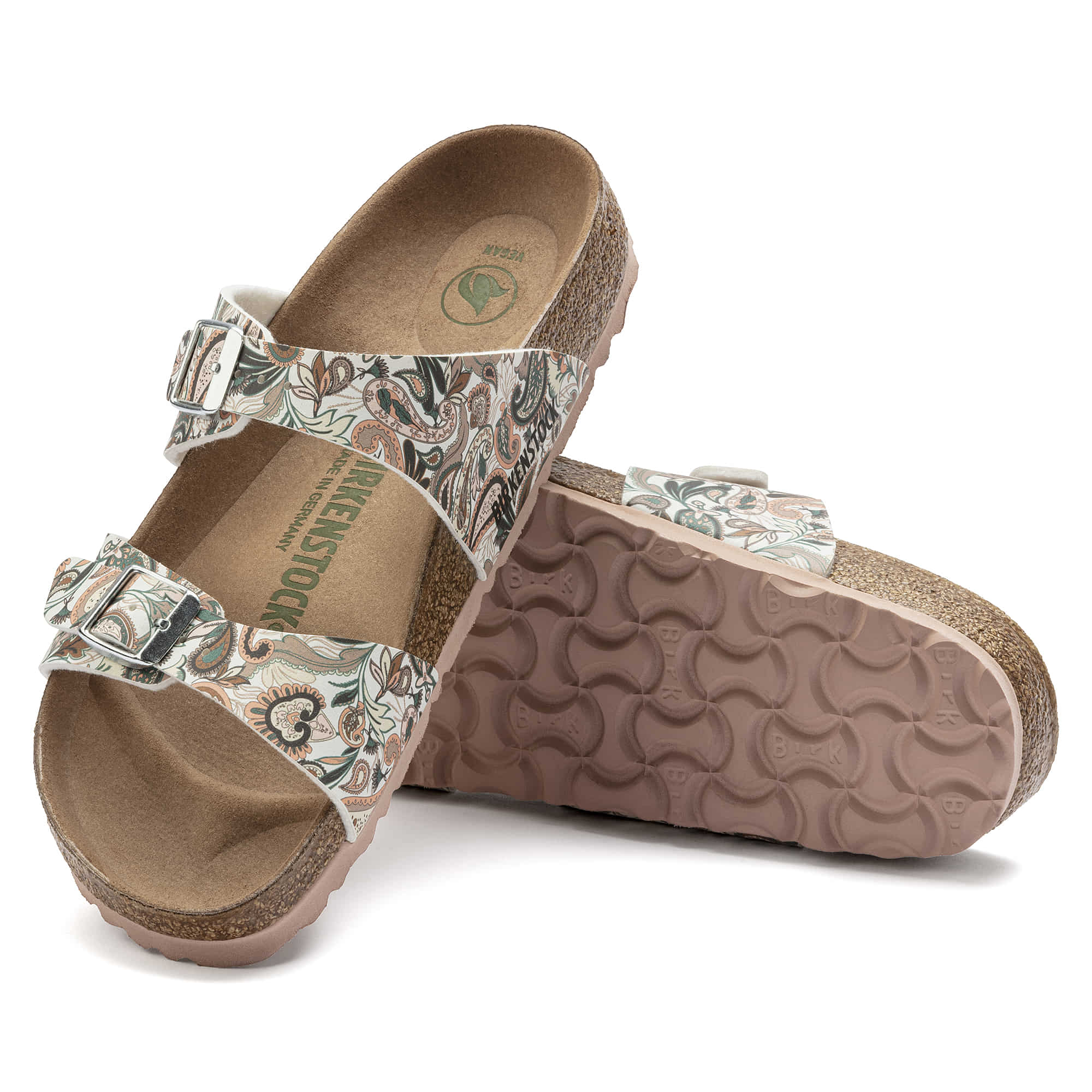 Birkenstock Sydney Birko-Flor – Pink Pink/Paisley Light Rose