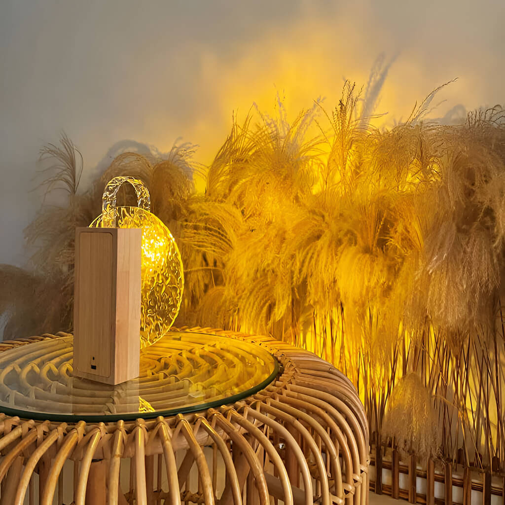 Coral Tree Rotating Ripple Lamp - view 9