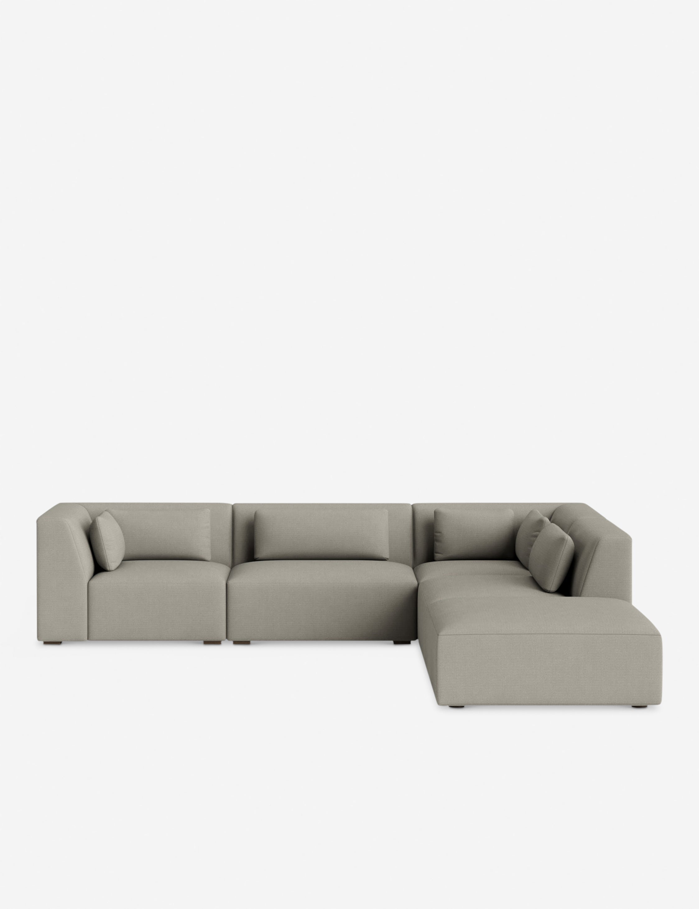 Lulu and Georgia Koh Modular Sectional Sofa With Ottoman - view 39