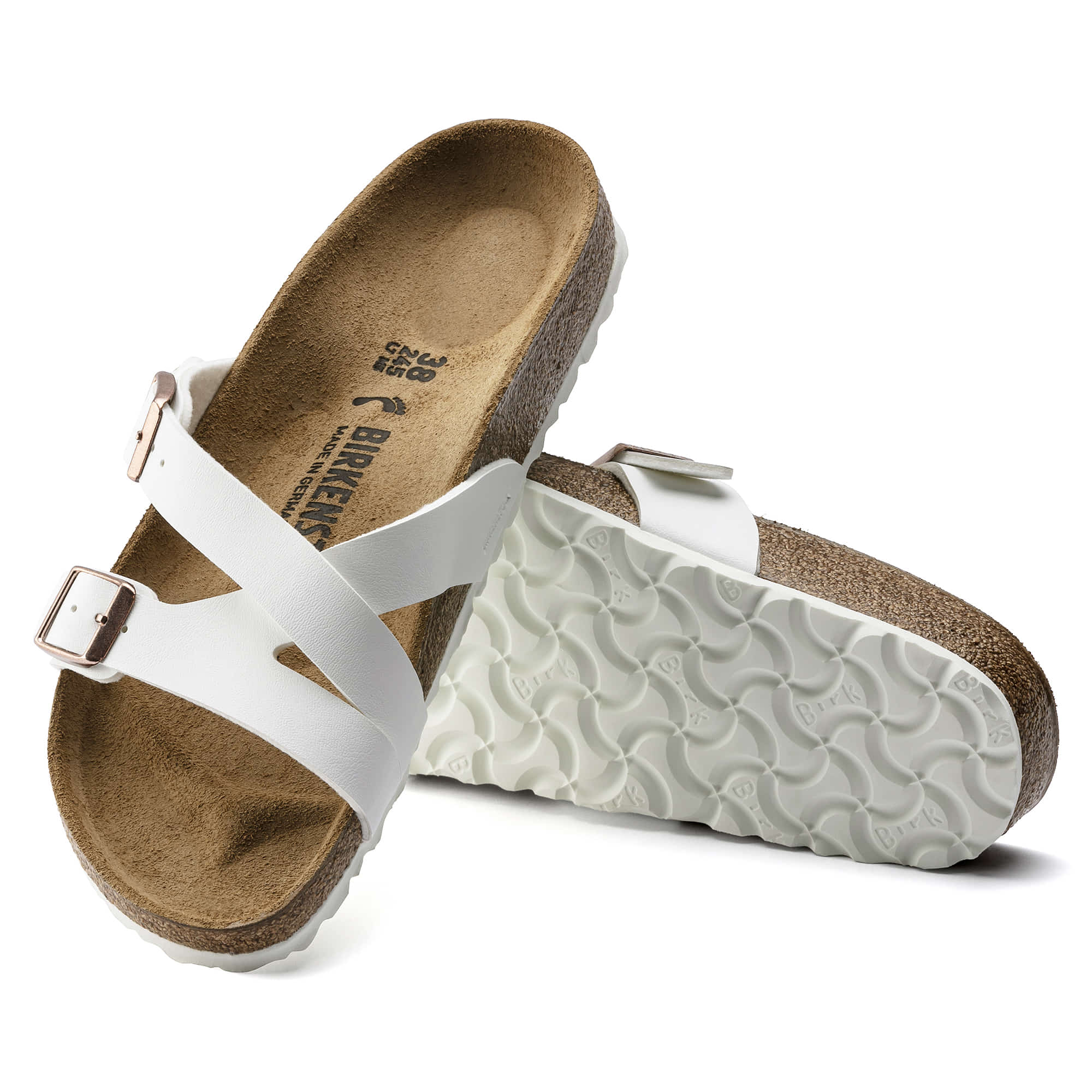 Birkenstock Yao Birko-Flor – White White