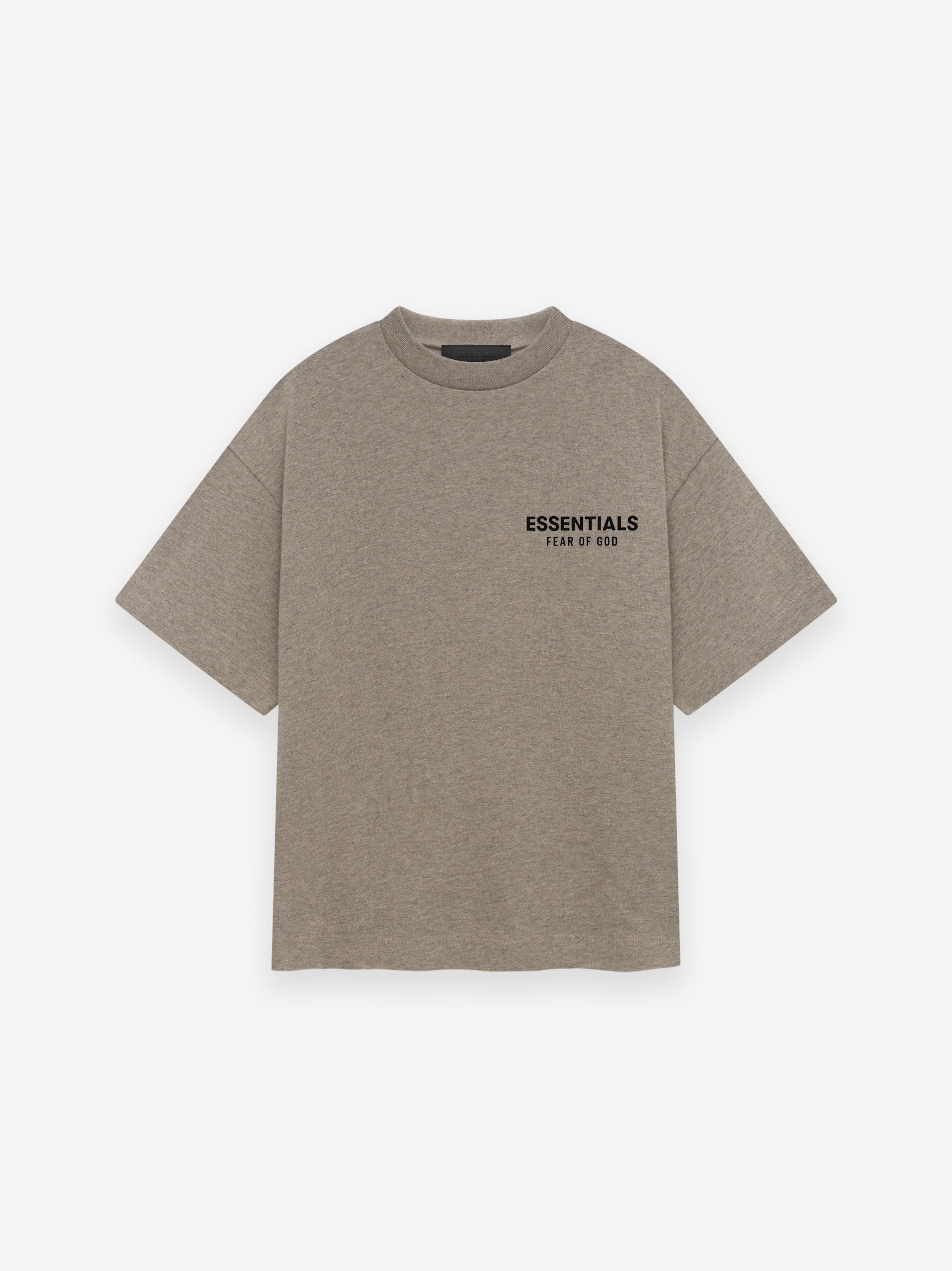 ESSENTIALS Kid's Jersey Crewneck Tee – Heather Gray