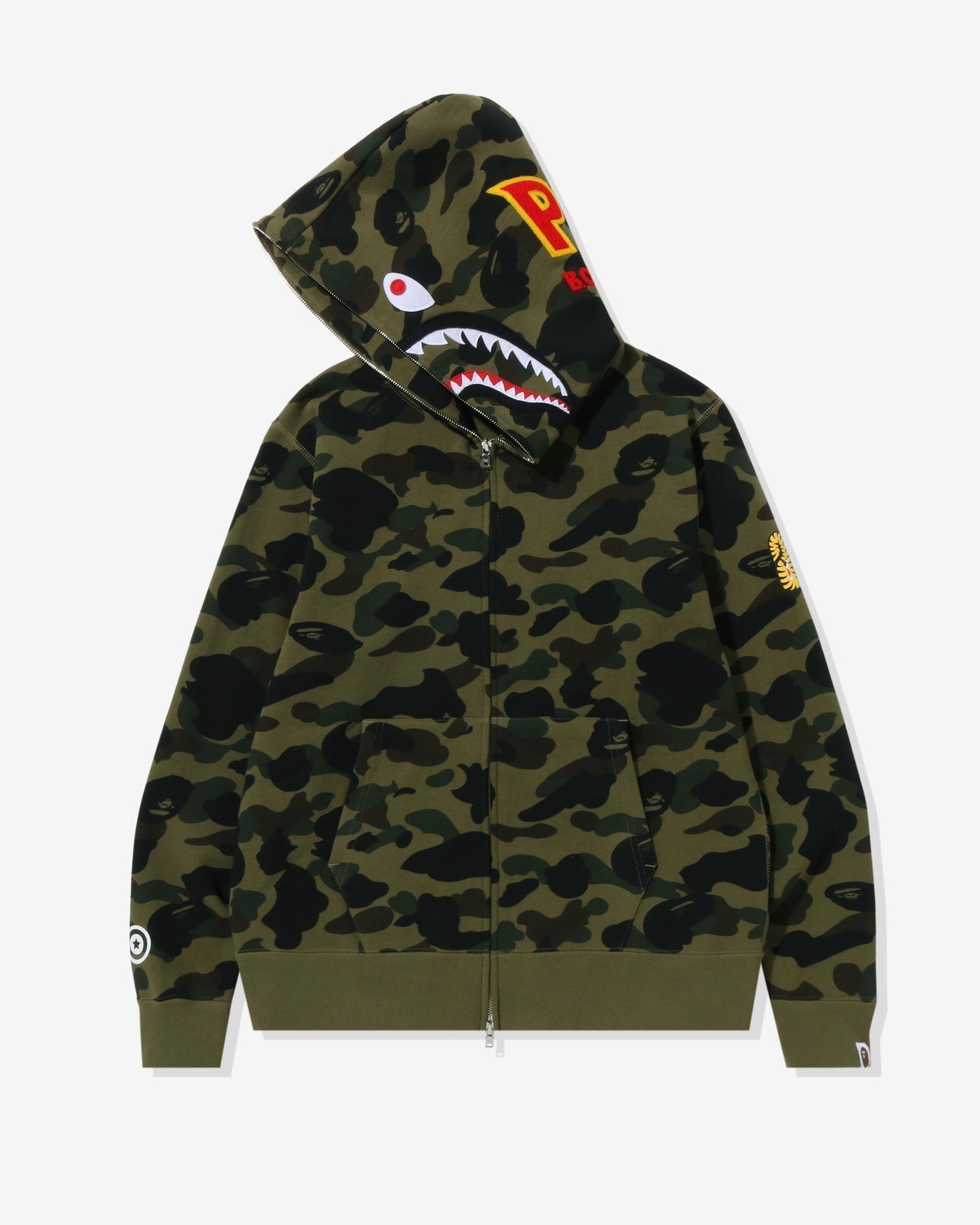 Sneaker Cafe Mumbai Bape 1st Camo Shark Full Zip Hoodie