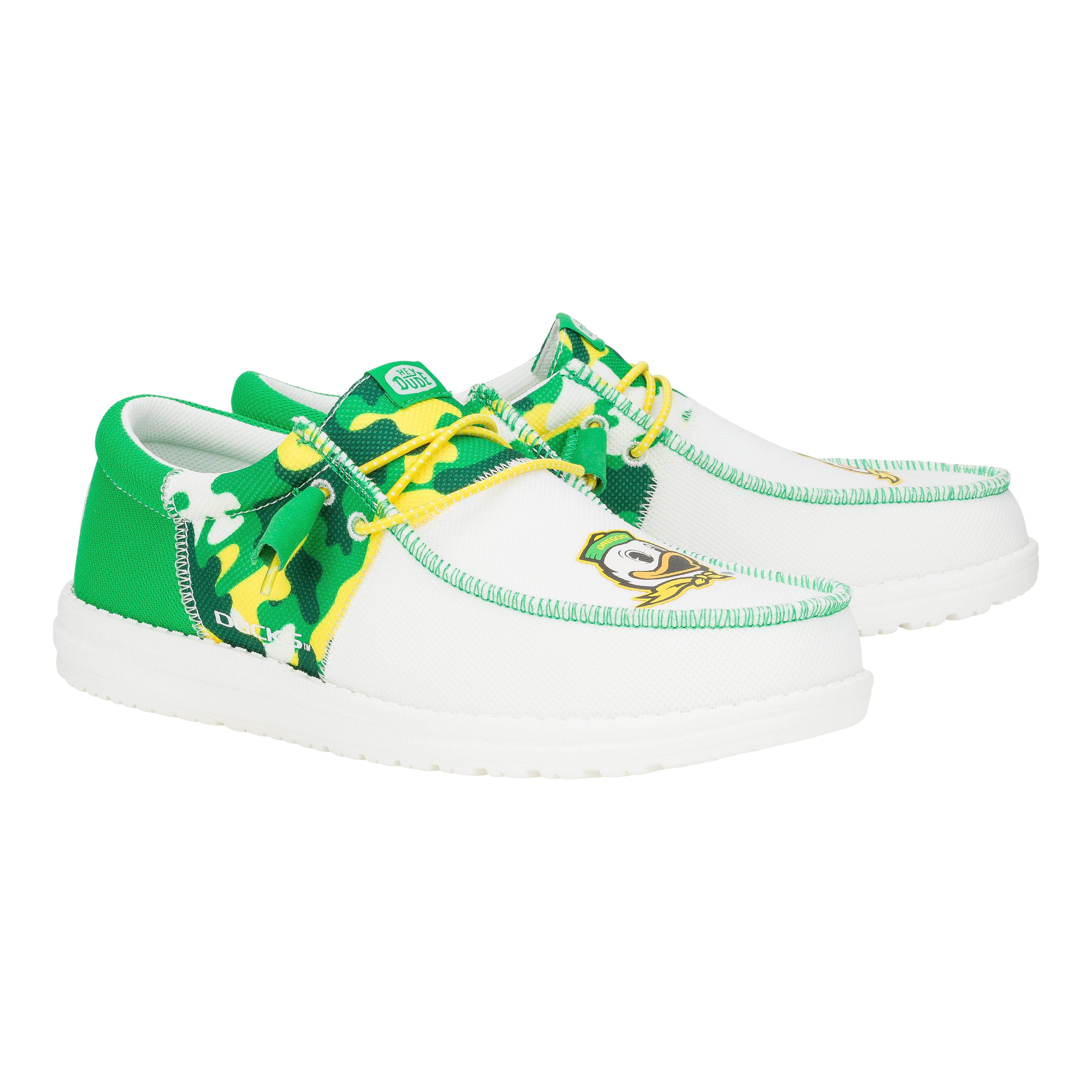 HEYDUDE shoes Men's Wally Tri Oregon - Multi/Island Green - view 2