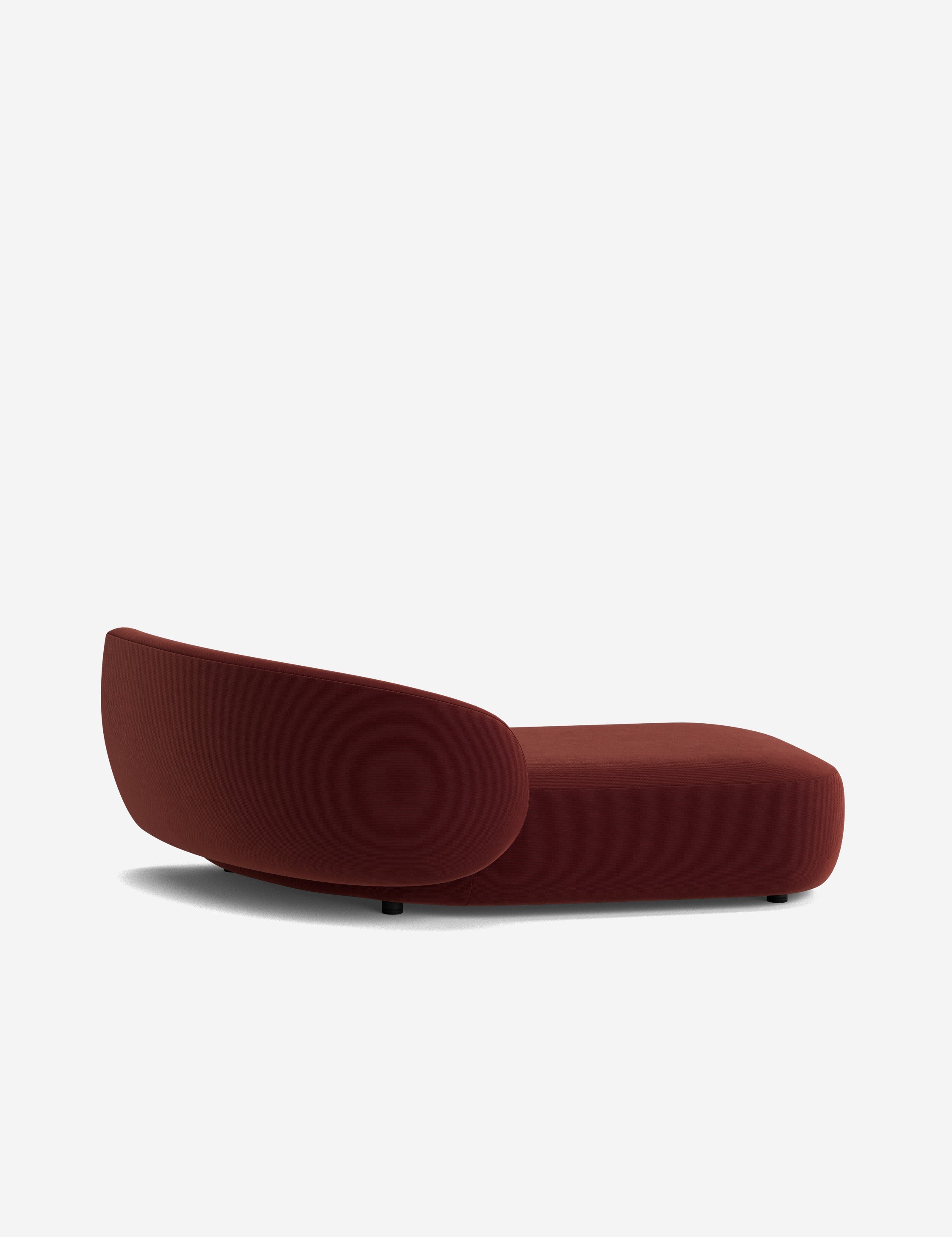 Lulu and Georgia Claret Modular Left Chaise - view 230