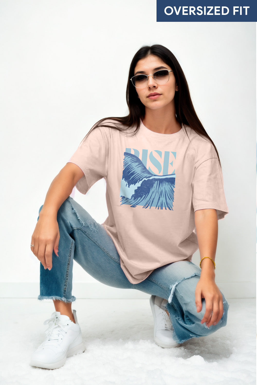 Series oversized tee – BlackTree(THHOR SERIES)Oversized Tee for girls
