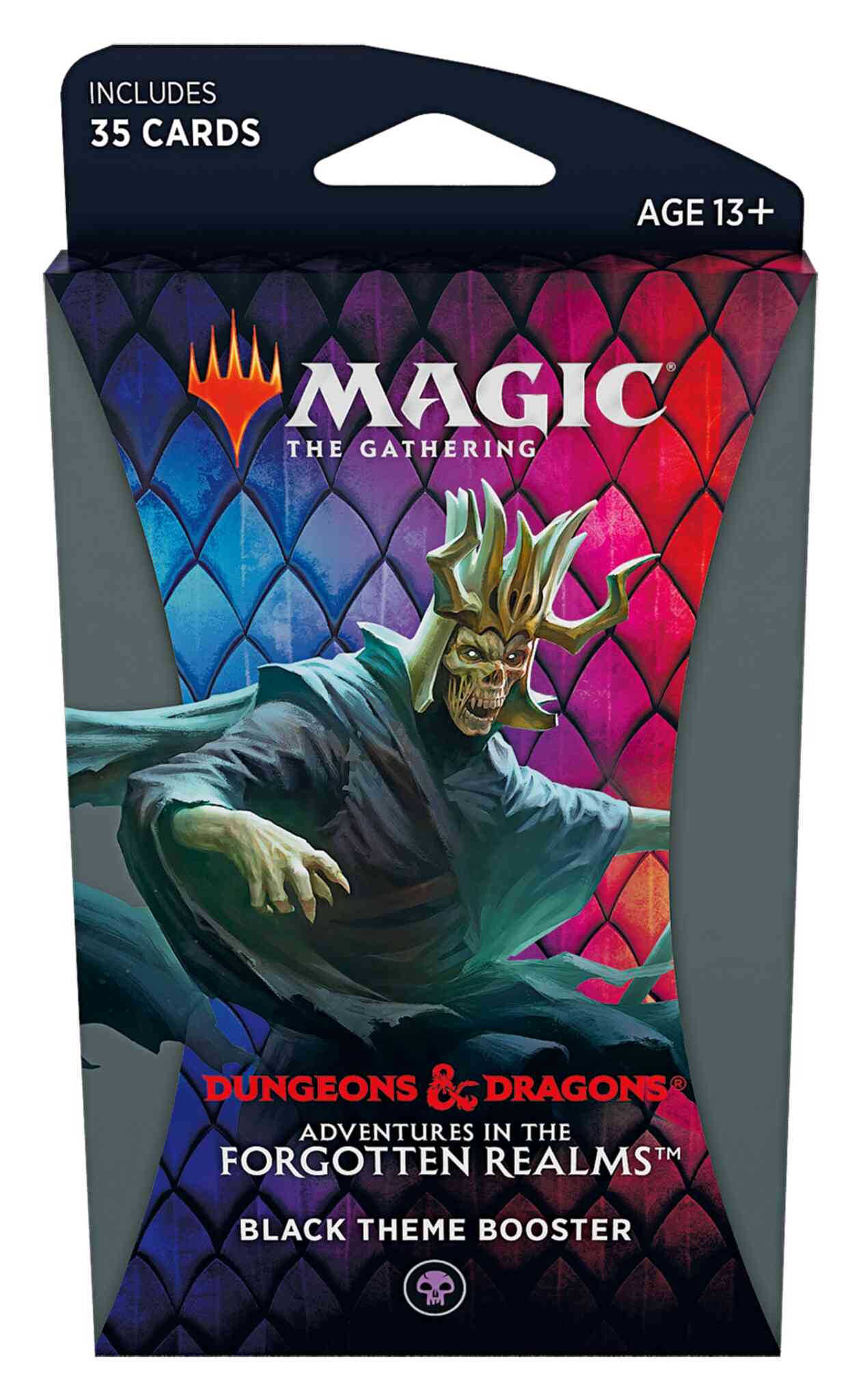 Magic Adventures In The Forgotten Realms Theme Booster - Black