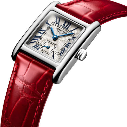 Longines Mini Dolcevita Silver Flinque Dial Women 21.5mm - view 2