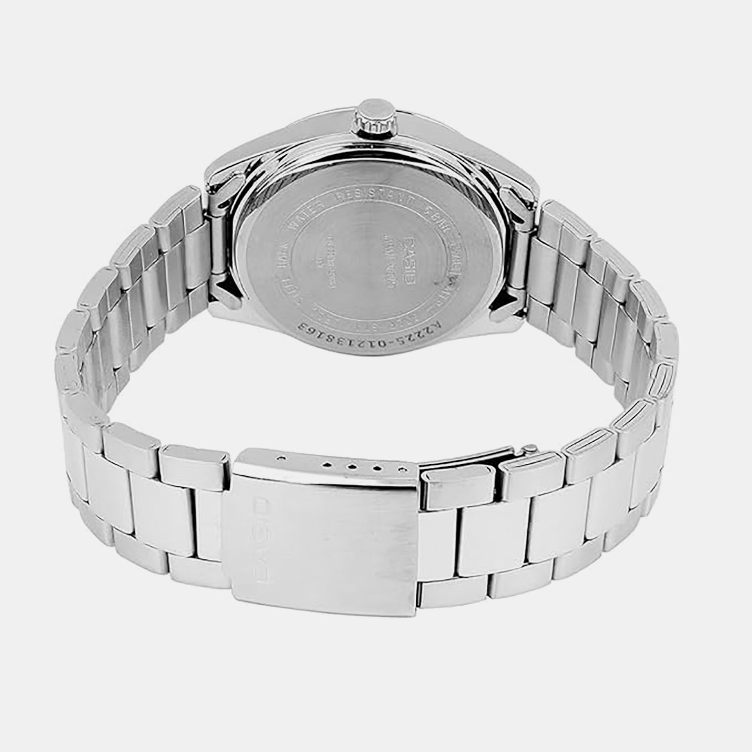 Casio Enticer Men Quartz Turquoise Dial Analog Stainless Steel Watch A2225 - view 2