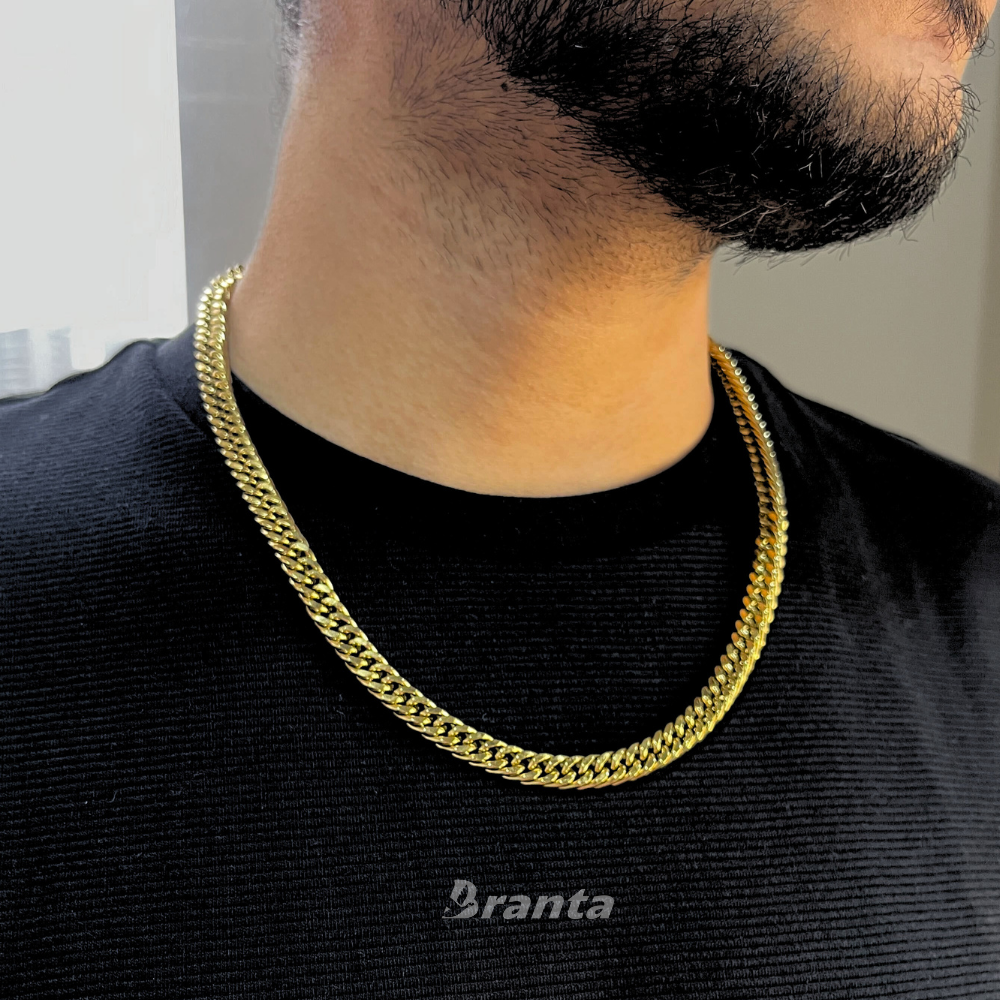 Branta Luxe Men's Heavyweight Gold Chain (21.5 Inch) - view 3
