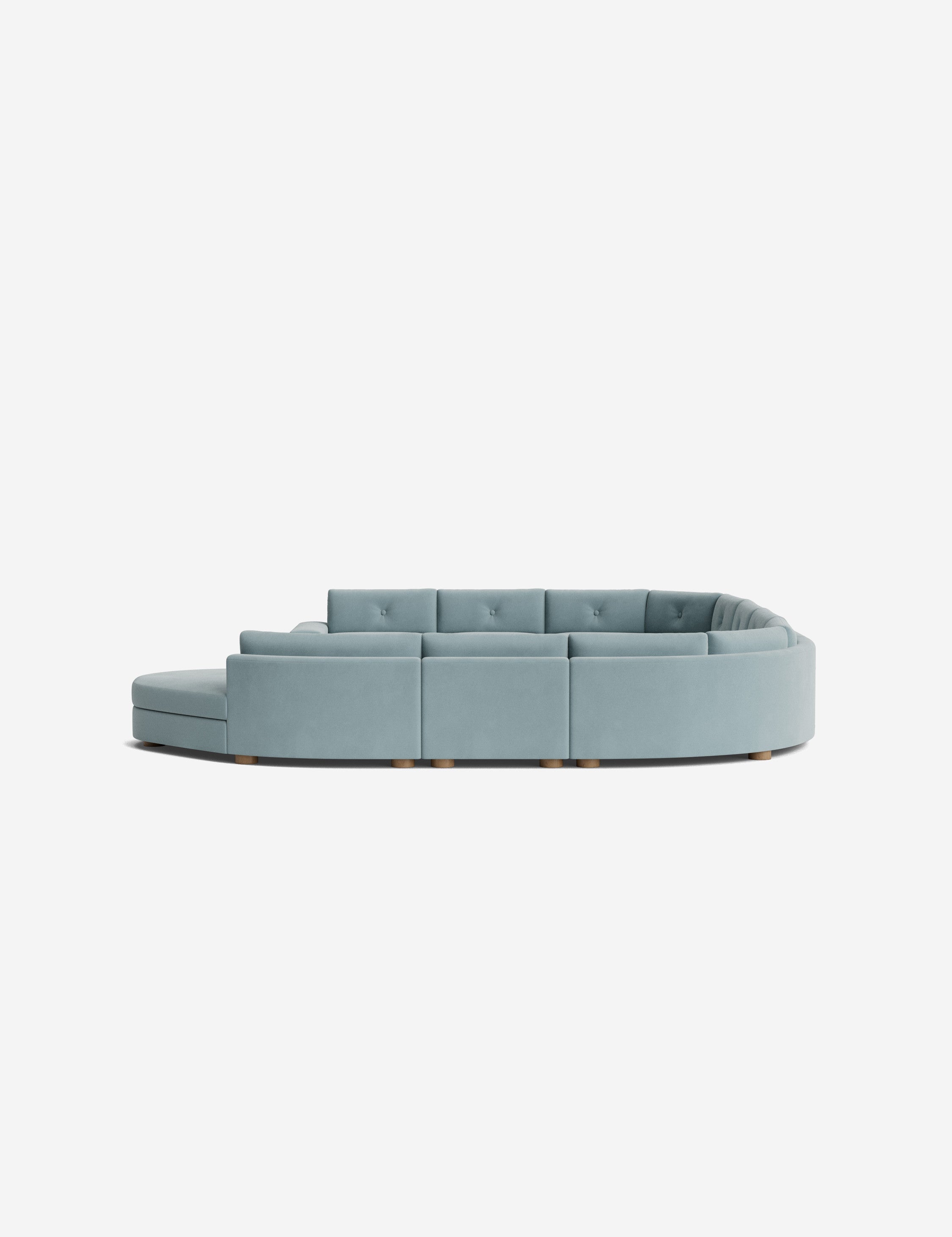 Lulu and Georgia Hill Modular U-Shaped Sectional Sofa - view 65