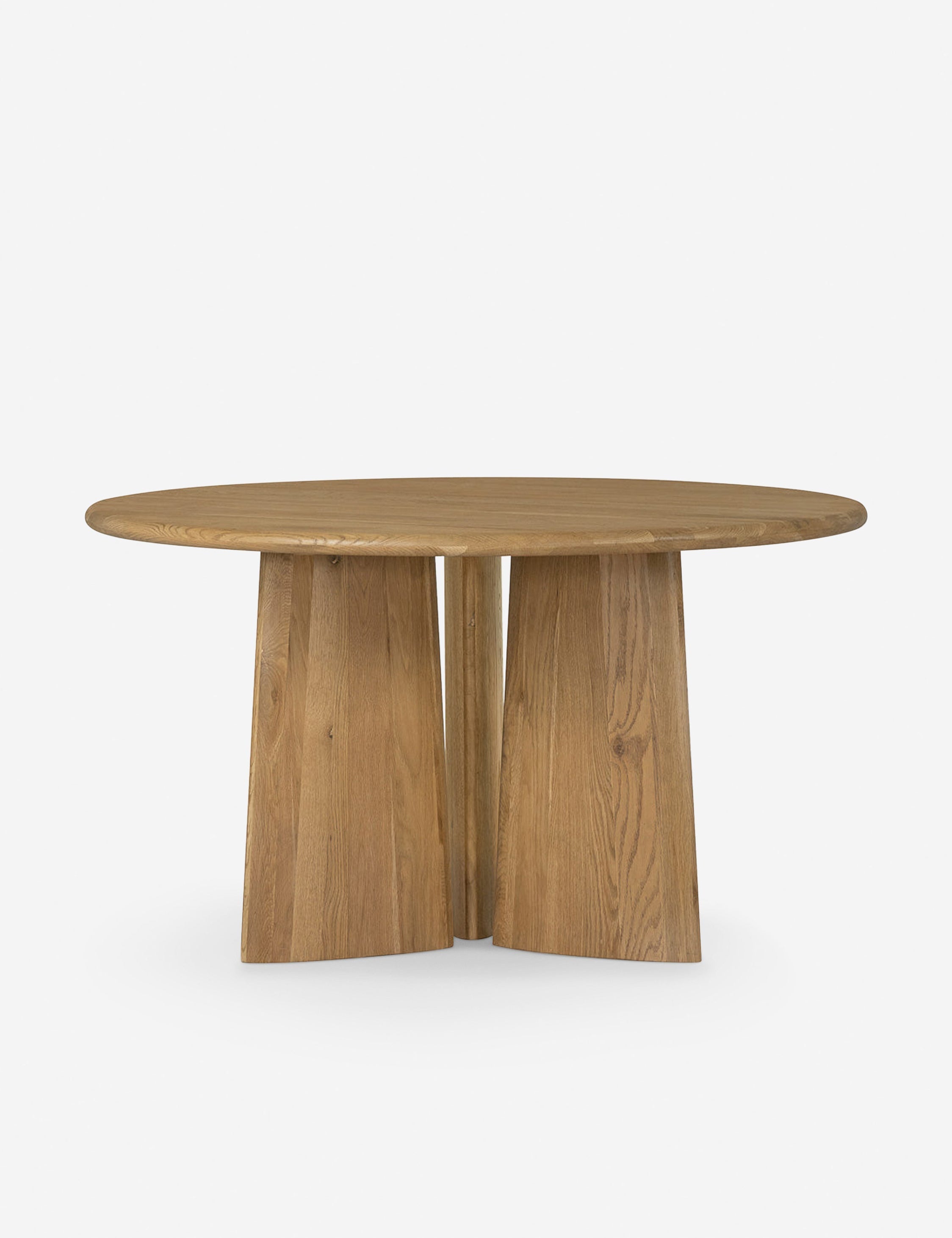 Lulu and Georgia Nera Round Dining Table – Natural Oak