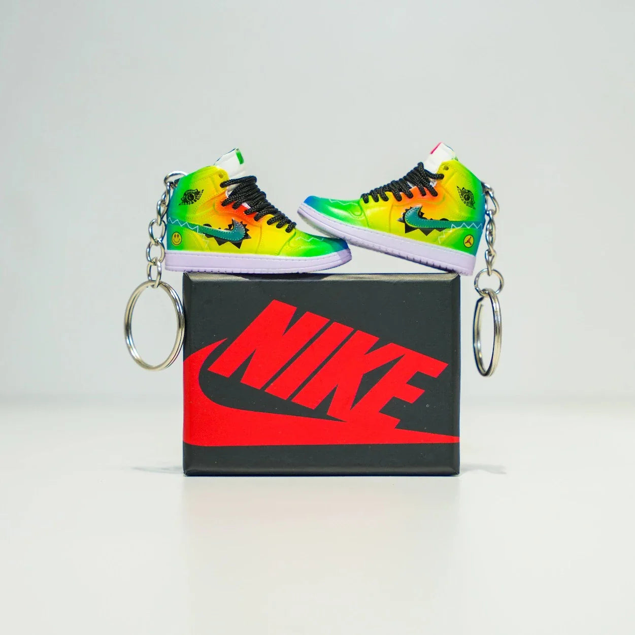 Kicks Machine 3D Sneaker Keychain With Box - AJ1 J Balvin