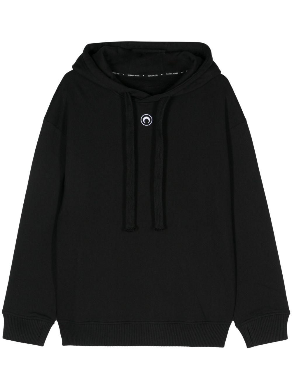 Marine Serre Moon cotton hoodie – Organic Cotton 100%
