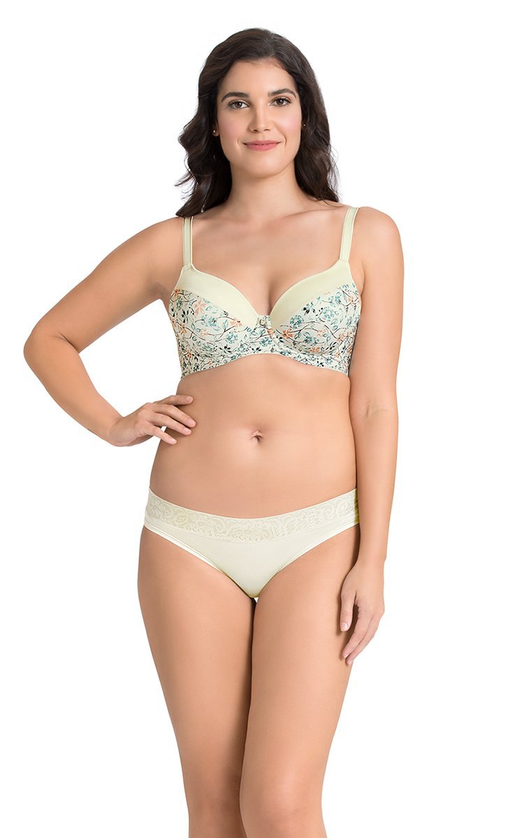 Ultimo Smooth Definition Padded Wired Bra - Whitesmoke Pr - view 4