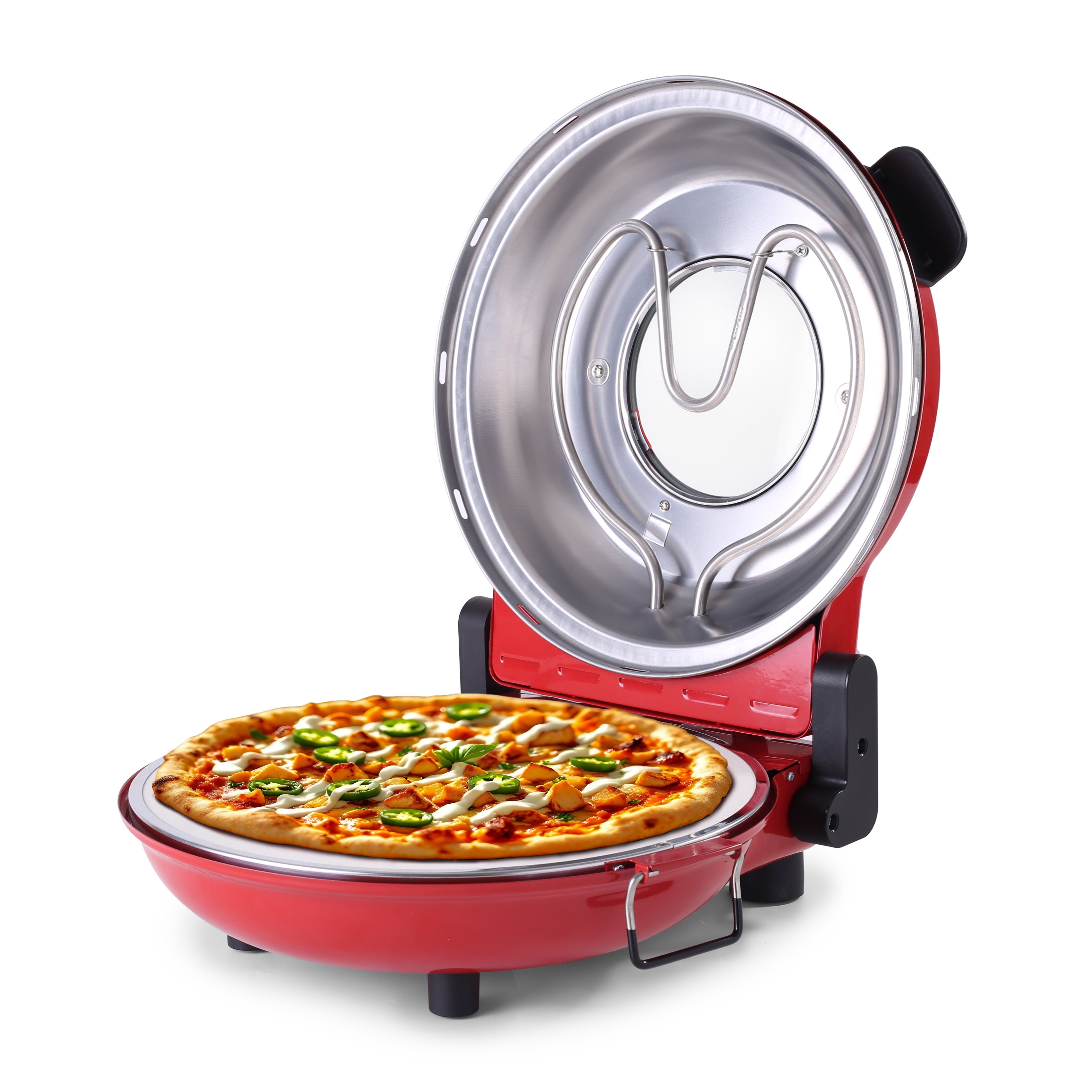 Wonderchef Regalia Pizza Maker | 1200W | Crispy Pizzas in 5 Minute.