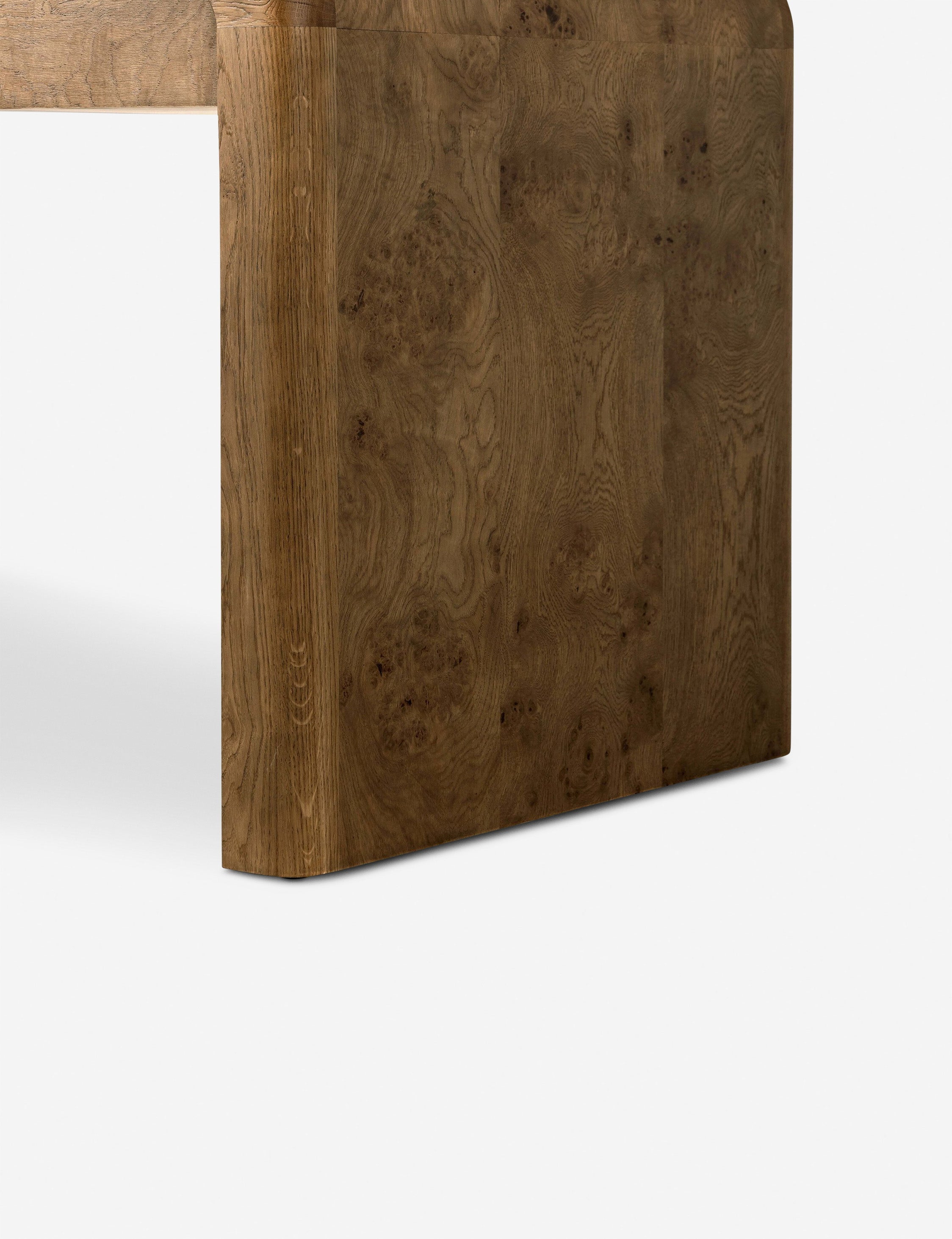Lulu and Georgia Kristoffer Desk – Natural Burl - view 13