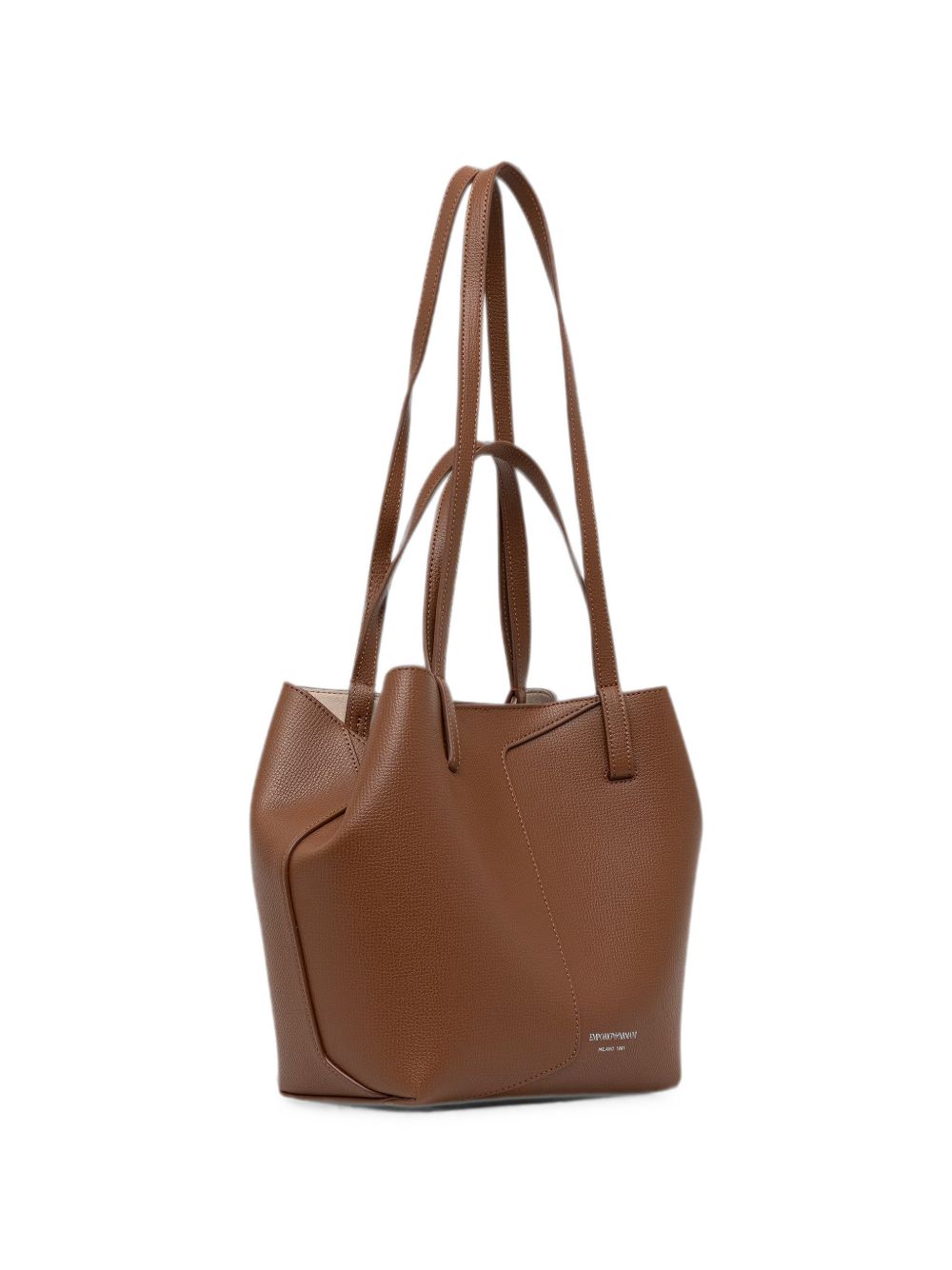 Emporio Armani Leather Tote Bag – 100% Bovine Leather - view 2