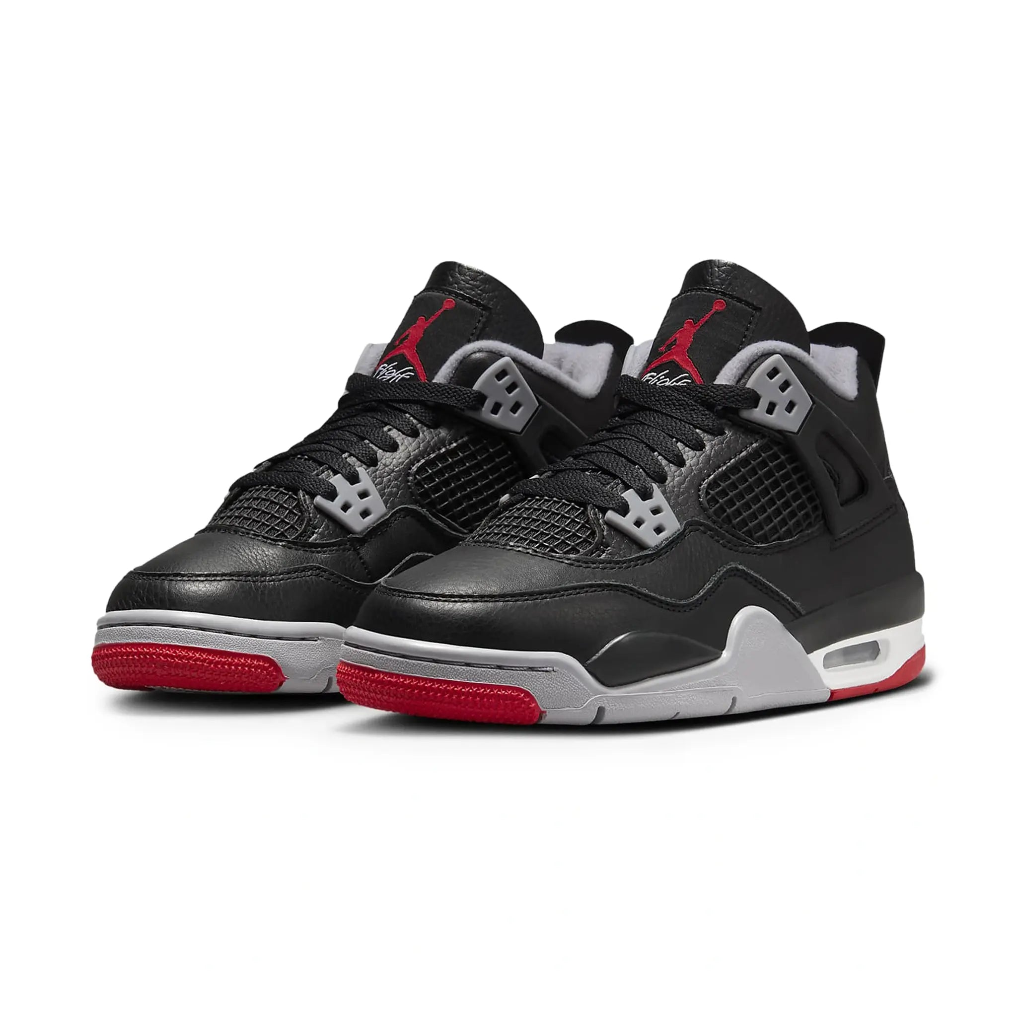 Air Jordan 4 OG Bred Reimagined (GS) – Black - view 2