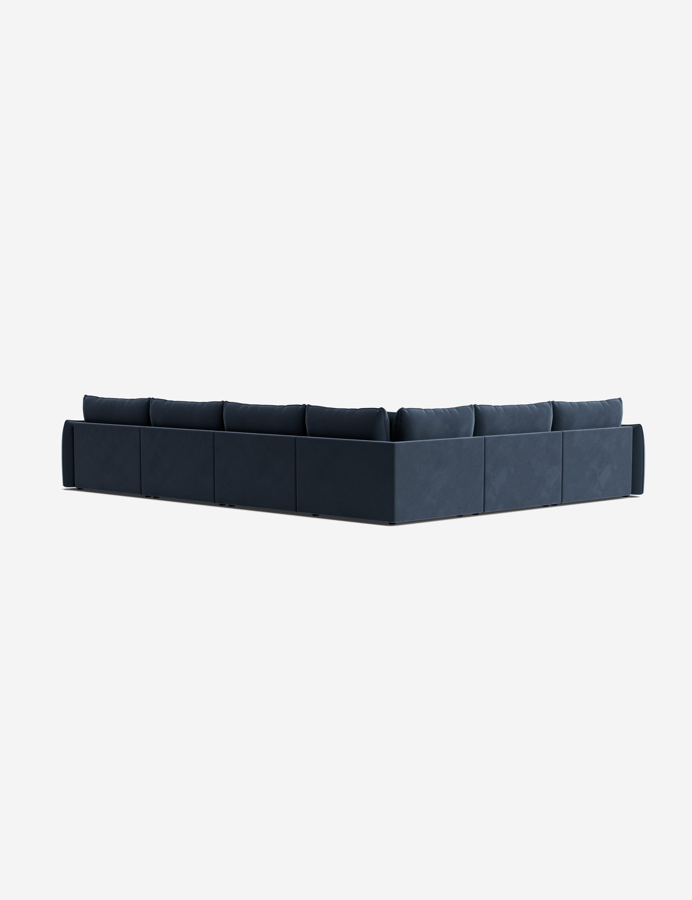 Lulu and Georgia Balmer Modular Corner Sectional Sofa With Ottoman - view 63
