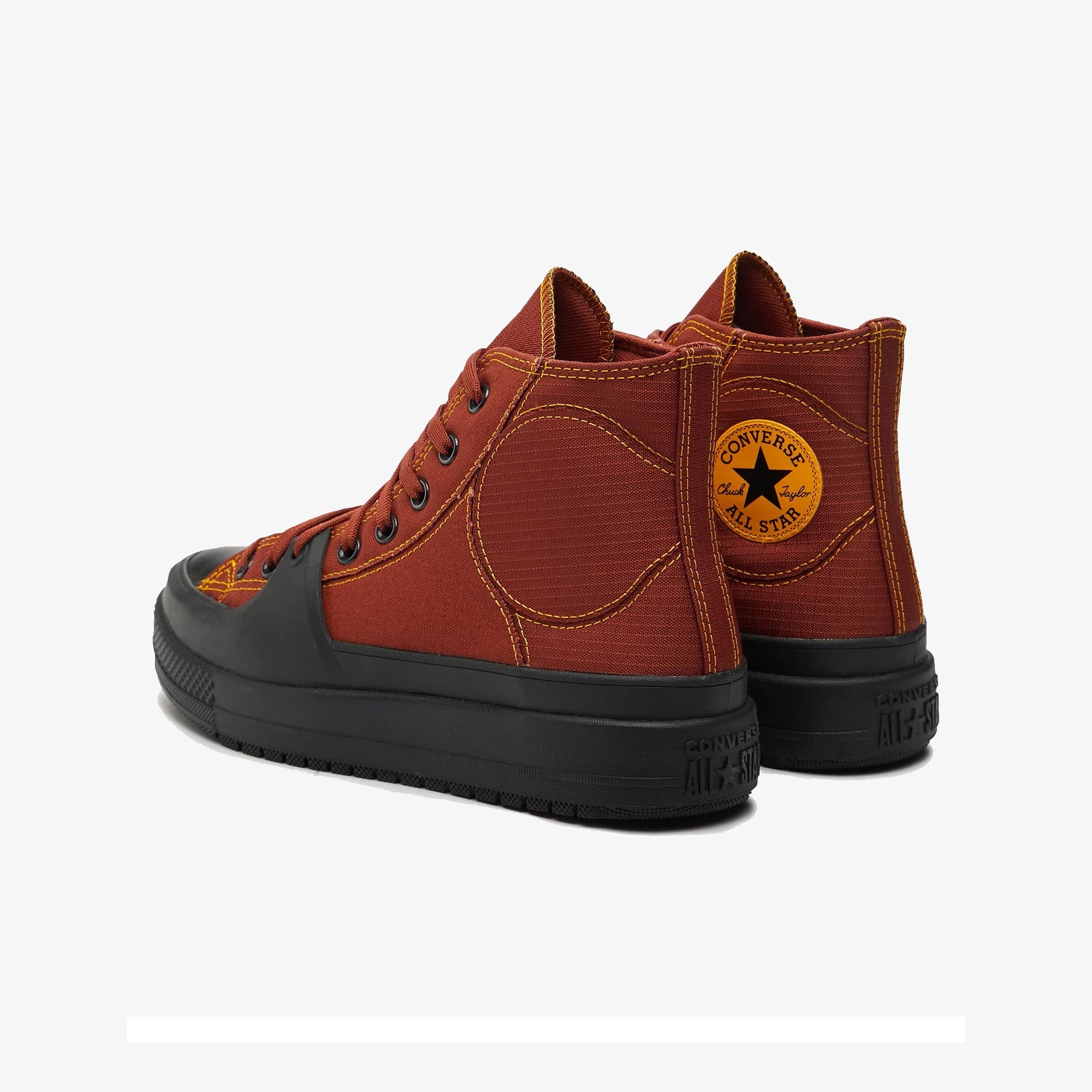 Converse | CHUCK TAYLOR ALL STAR CONSTRUCT CITY WORKWEAR { RITUAL RED/BLACK/YELLOW - view 2