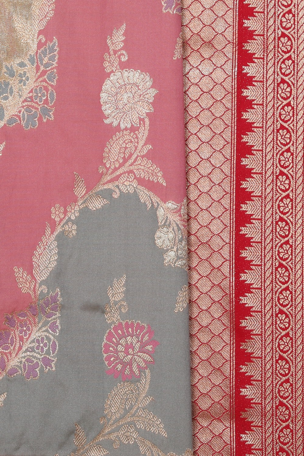 Kalanjali Gorgeous Brocade Saree – Women's - view 2