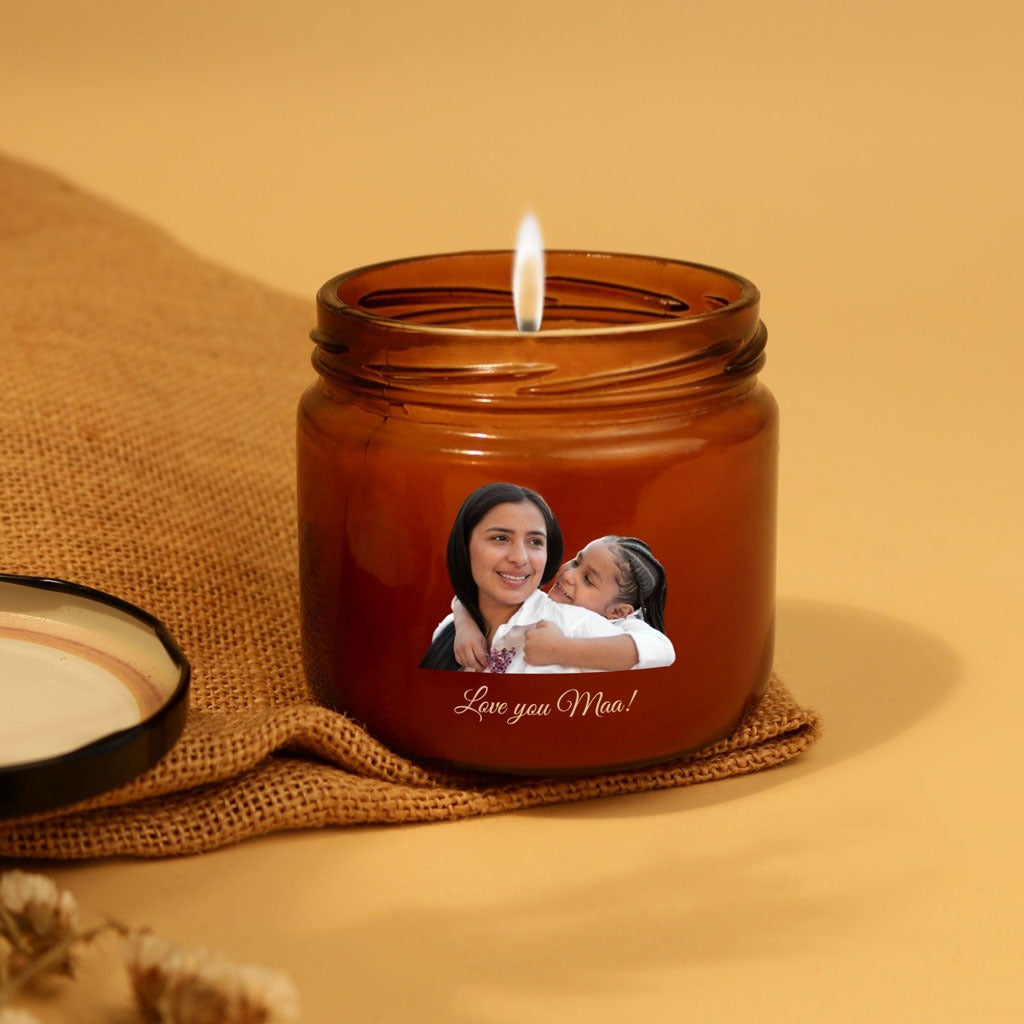 Bigsmall Personalized Mother's Day Scented Candle